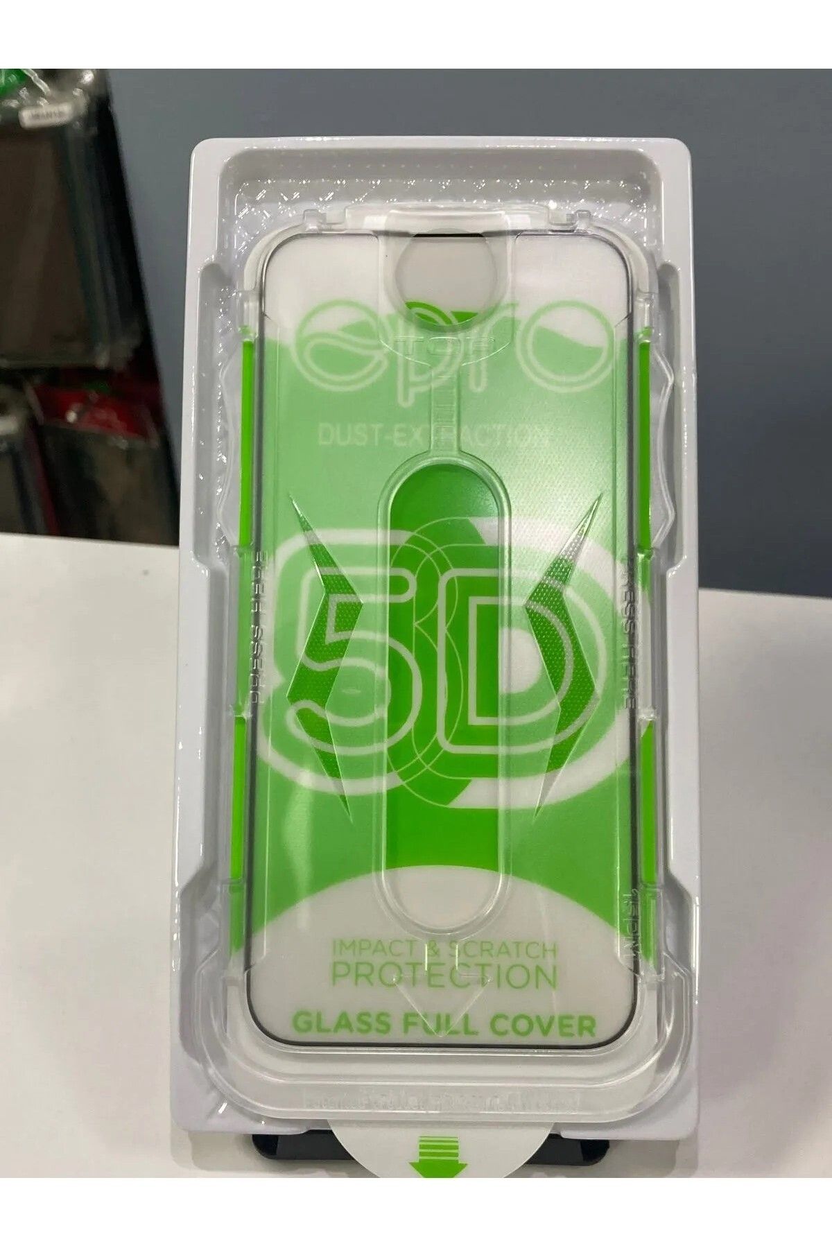 CASEALUNA IPHONE 15 PRO KOLAY KURULUM KİTLİ EKRAN KORUYUCU CAM 5D
