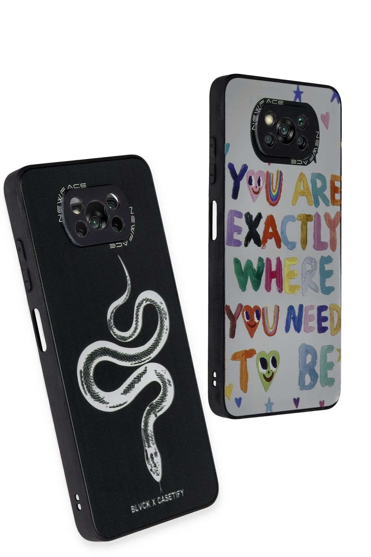 NewFace Xiaomi Pocophone X3 Kılıf Mirror Desenli Kapak - Mirror - 11 MRAYD