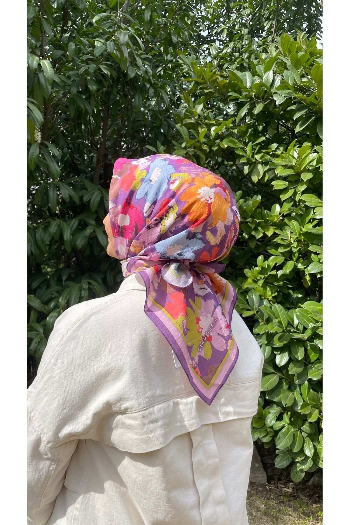ELVİN SCARFS Organik Modal ipek Eşarp