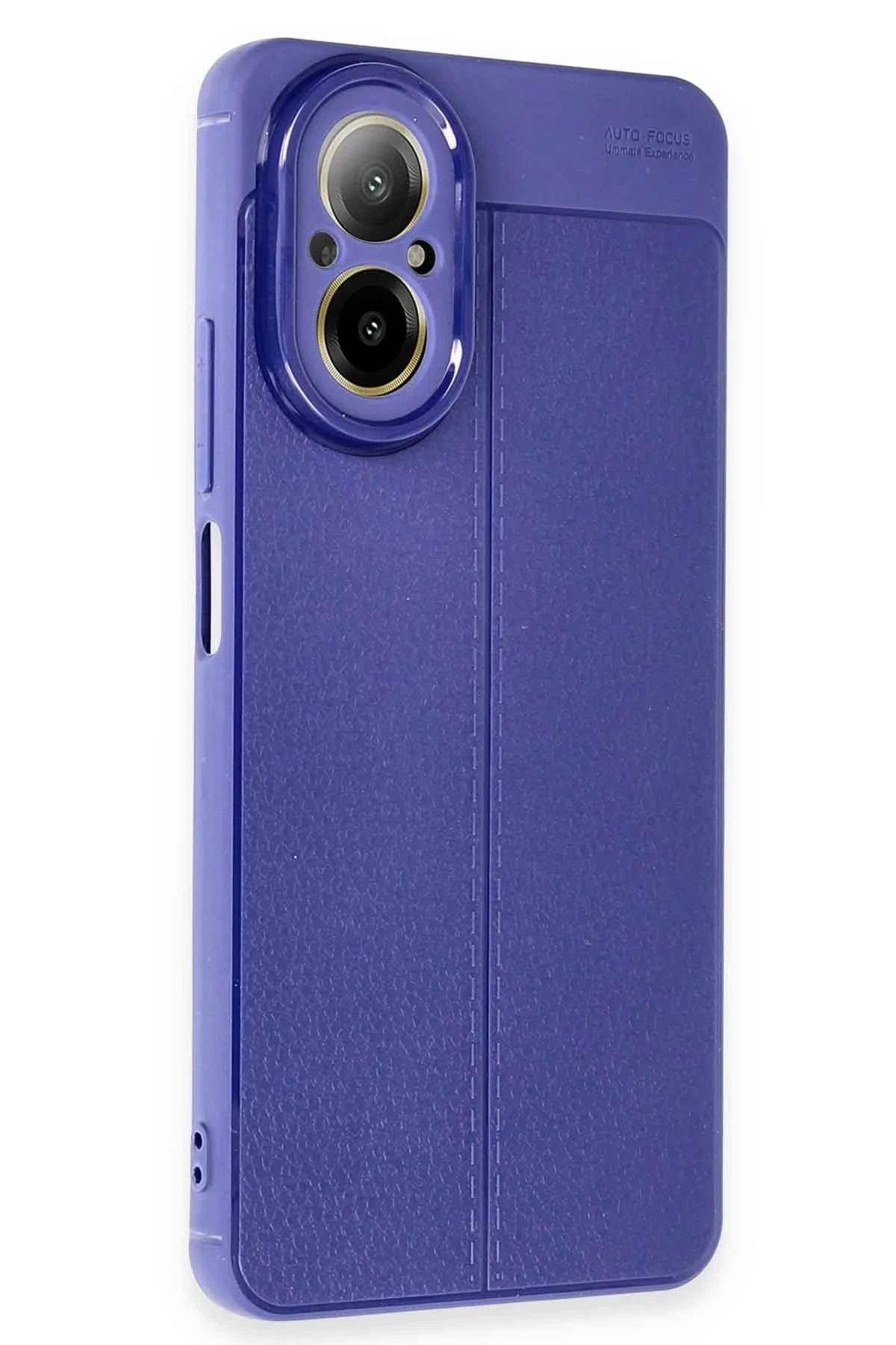 NewFace Realme 12 Lite Kılıf Auto Focus Kapak - Lacivert SVLRS