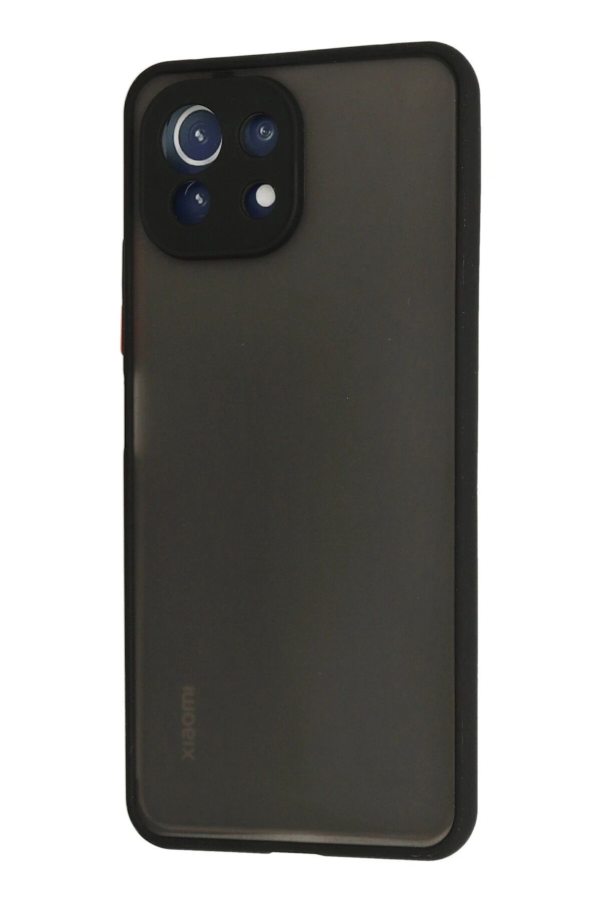 NewFace Xiaomi Mİ 11 Lite Kılıf Montreal Silikon Kapak - Siyah DPMAH