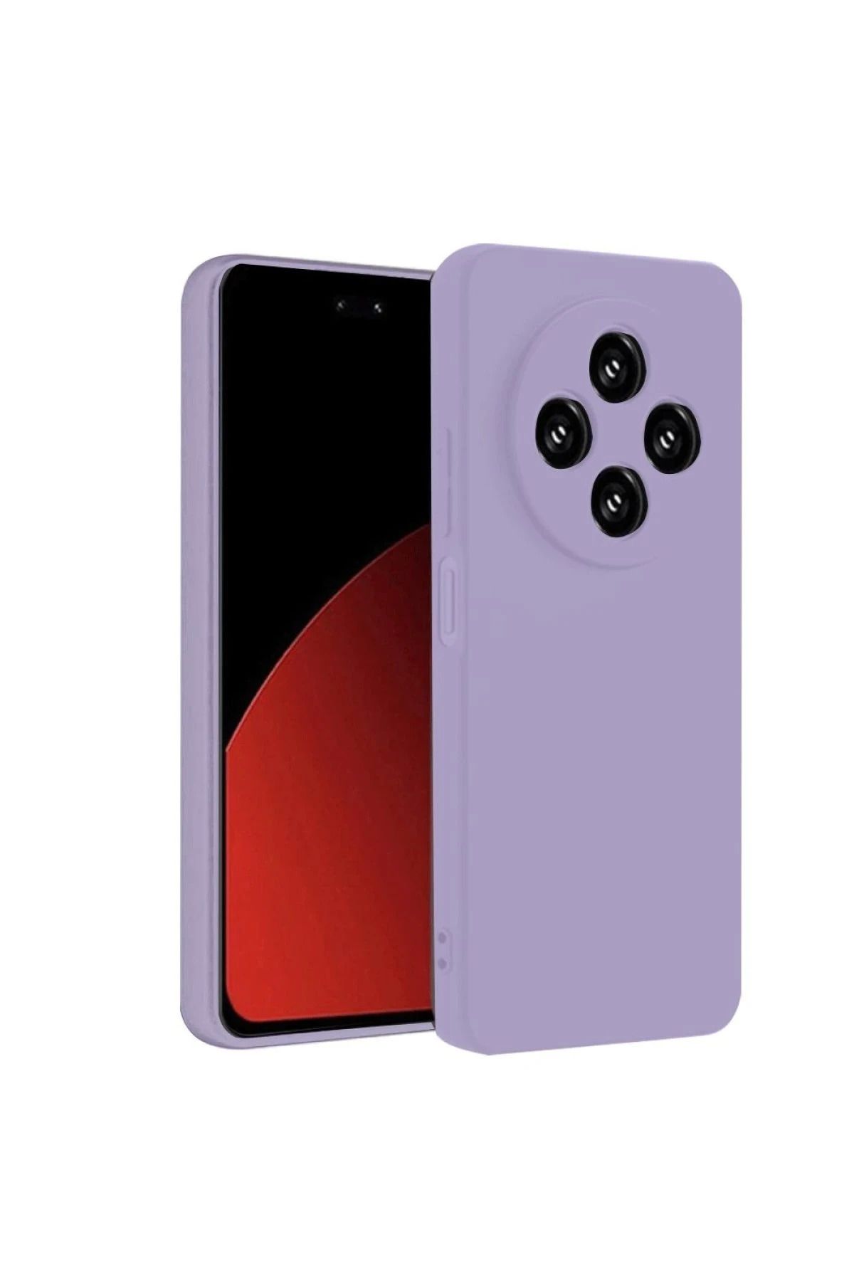 NewFace Xiaomi Redmi 14C Kılıf Nano içi Kadife Silikon - Lila NRMSA
