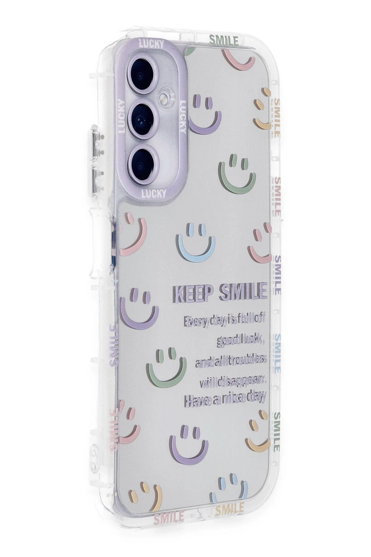 NewFace Samsung Galaxy A05S Kılıf Reflexion Desenli Kapak - Desen 2 BSTMY