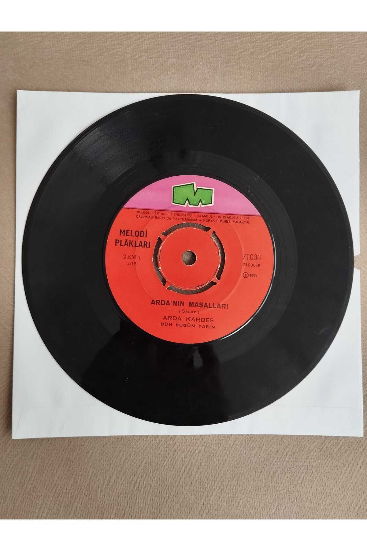 Plakperest Arda Kardeş – Oy Anam Oy / Arda’nın Masalları - 1971 Türkiye Basım 45 lik Plak-2.EL