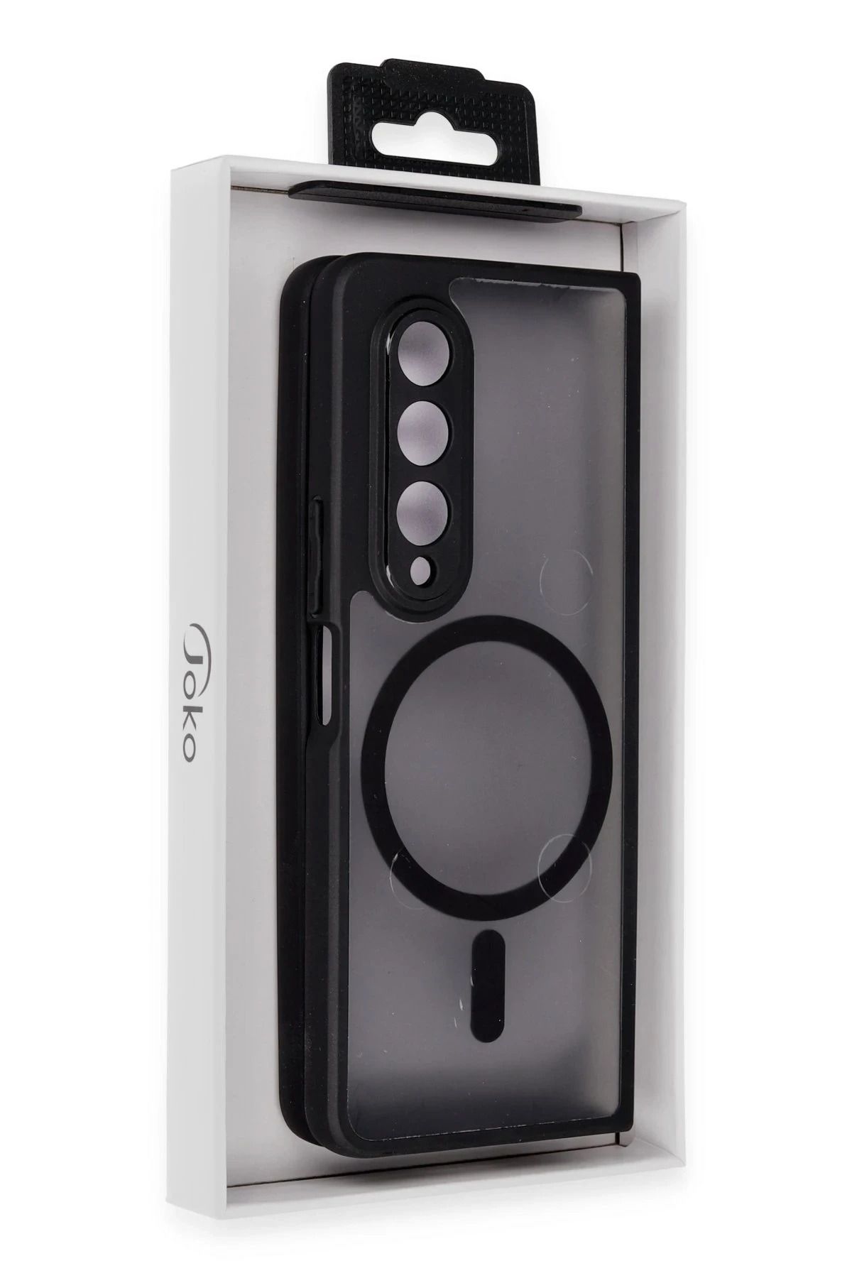 NewFace Samsung Galaxy Z Fold 4 Kılıf Blur Fold Magsafe Kapak - Mat Siyah BSTMY