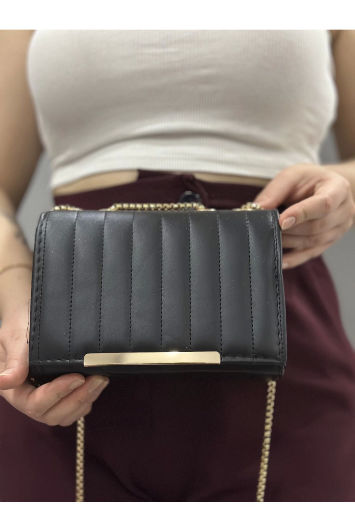 MODA Cessi siyah cilt çanta