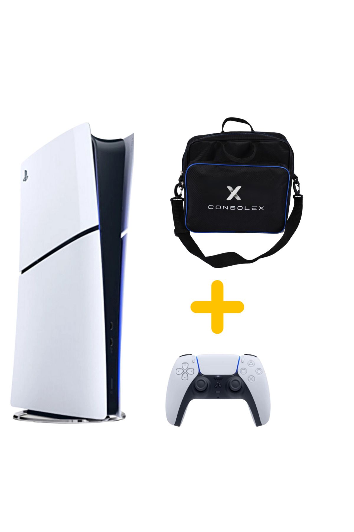 Sony Playstation 5 - CFI 2016 Avrupa - Slim Dijital Versiyon - Tek Kol + ÇANTA