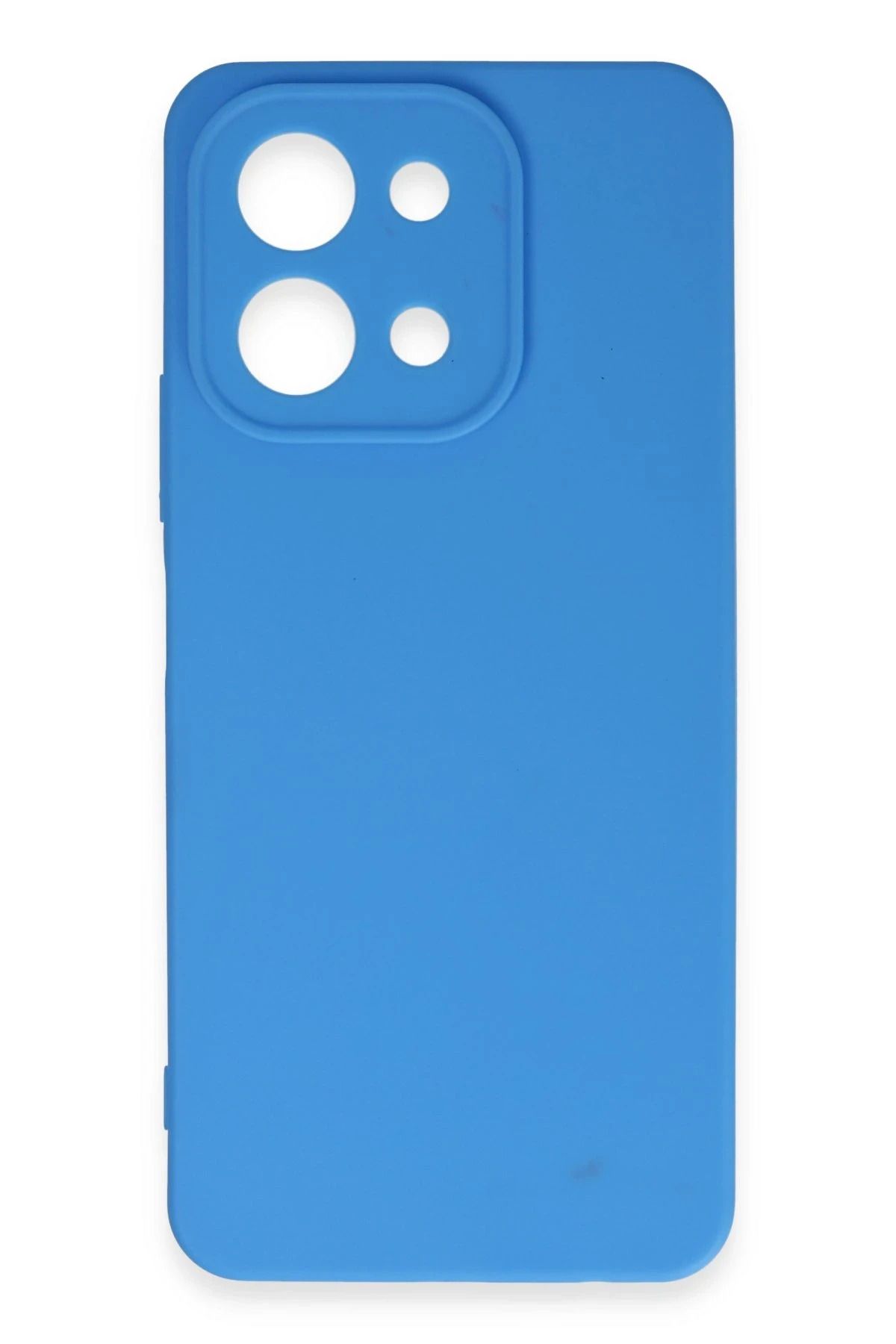 NewFace Vivo Y28 Kılıf First Silikon - Mavi BSTMY