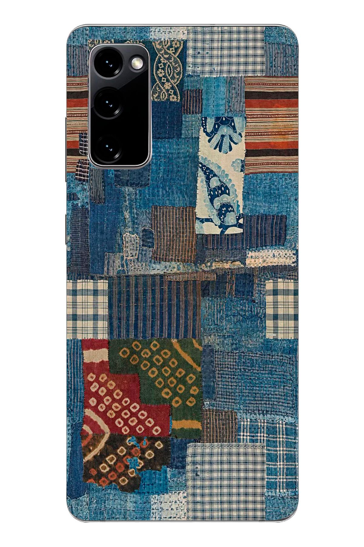 moonset Samsung Galaxy S20 FE Uyumlu Vintage Tasarımlı Baskılı Şeffaf Telefon Kılıfı