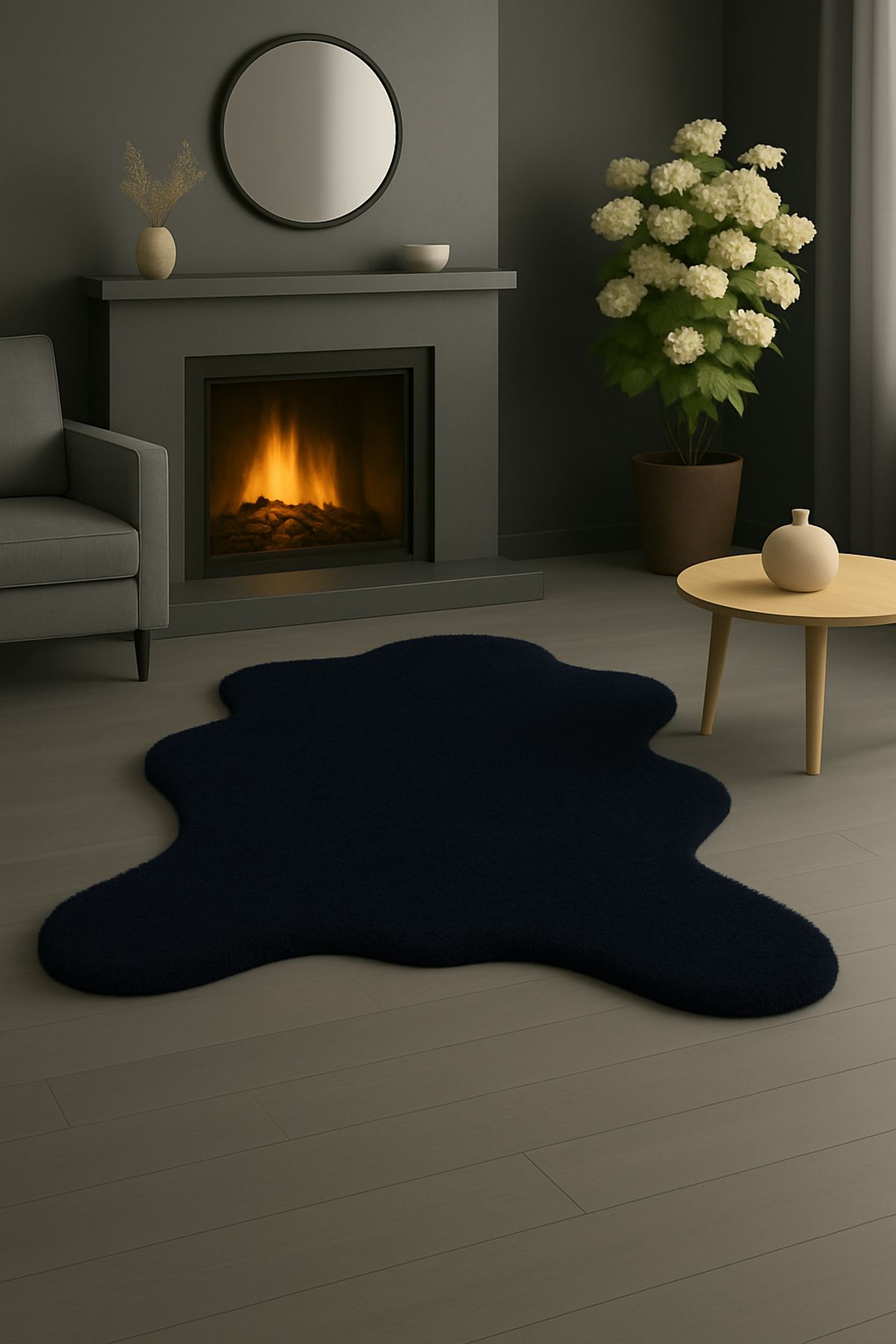 KEVLİNE Kevline Home Kaymaz Taban Post Halı Modern Salon Koridor Mutfak Halısı