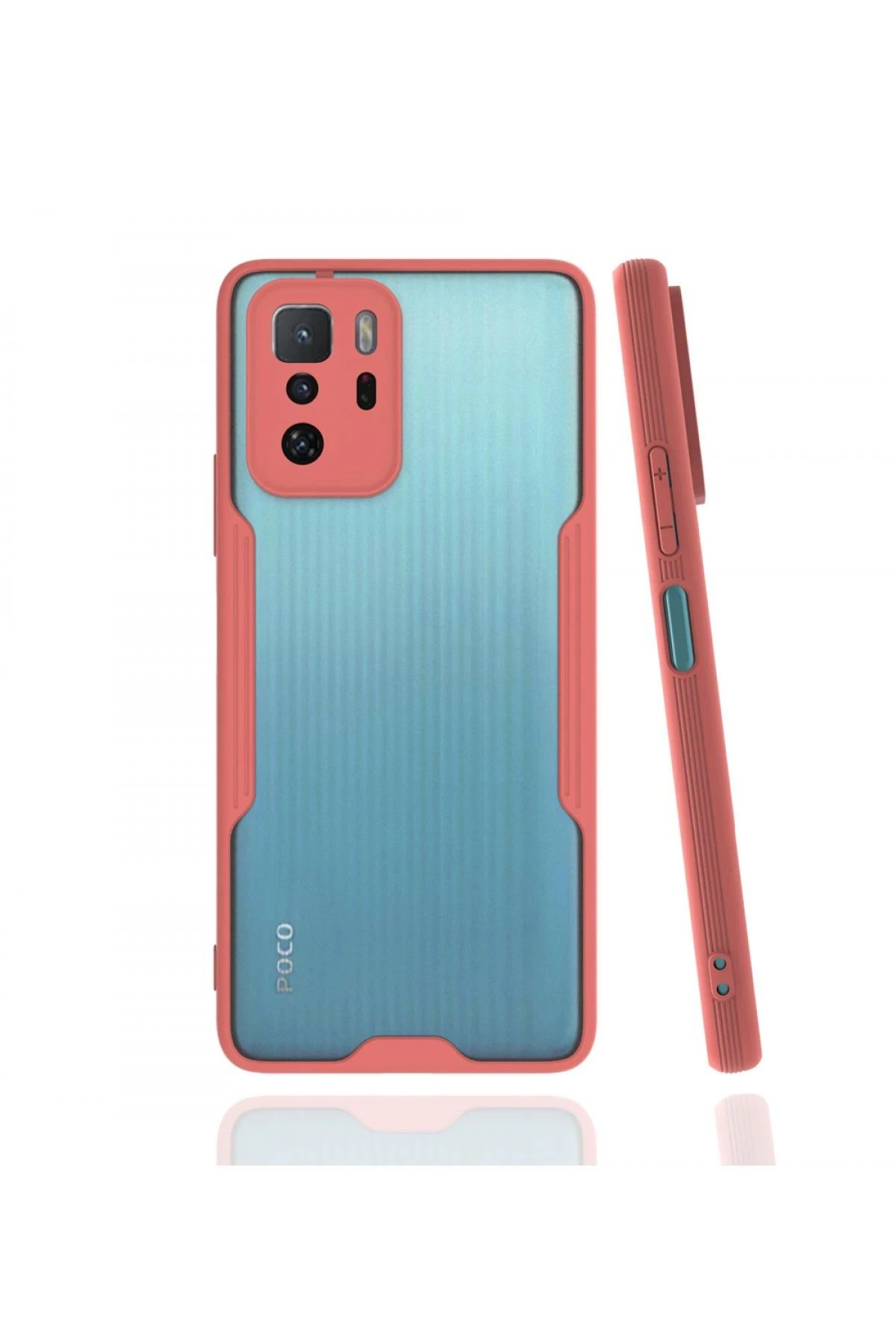 NewFace Xiaomi Poco X3 GT Kılıf Platin Silikon - Pembe WLZOR