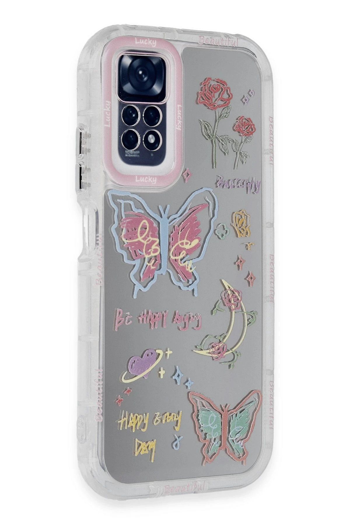 NewFace Xiaomi Redmi Note 11 Pro Kılıf Reflexion Desenli Kapak - Desen 8 BSTMY