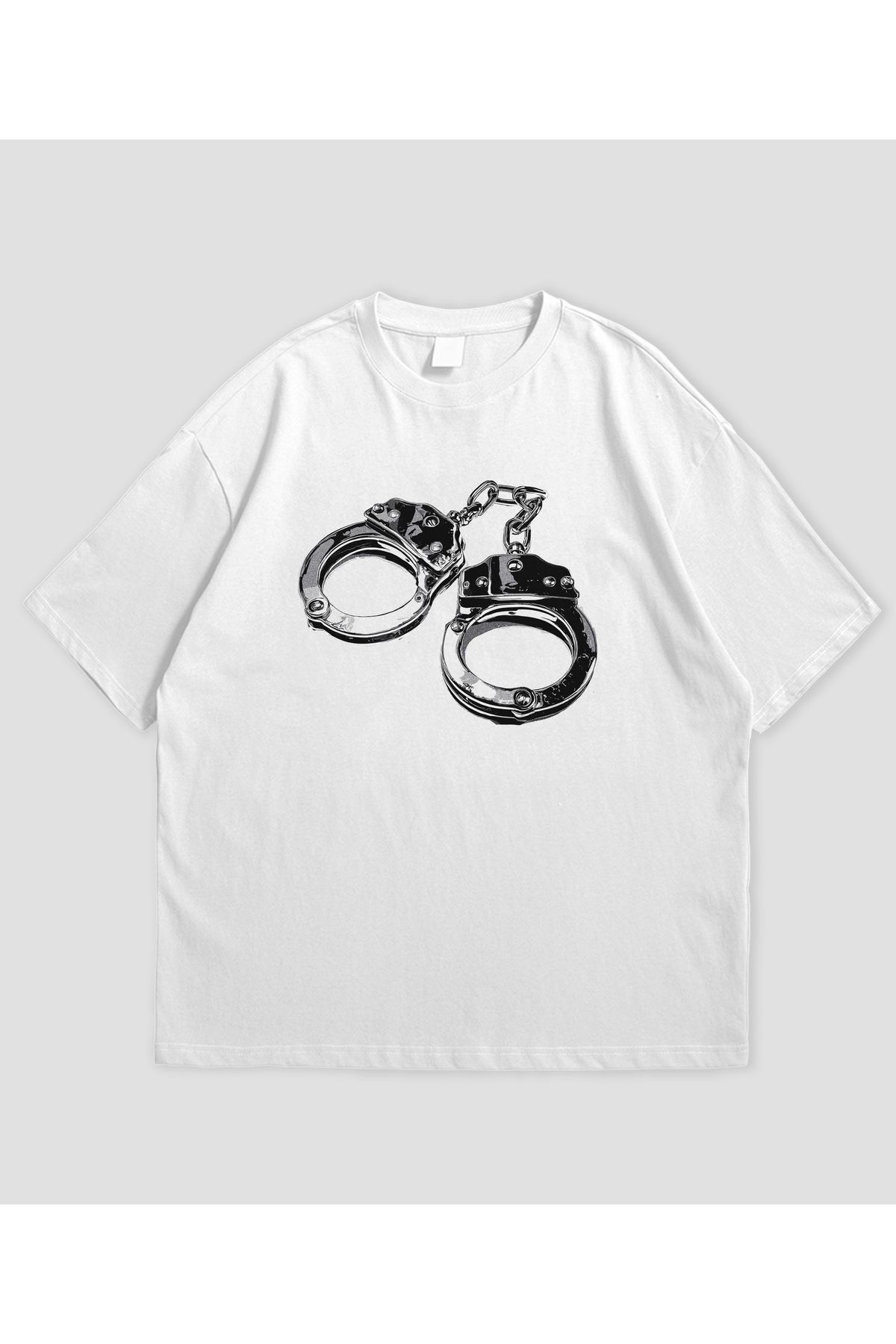 SVART WEAR Kelepçe Tasarımlı Unisex Oversize T-shirt