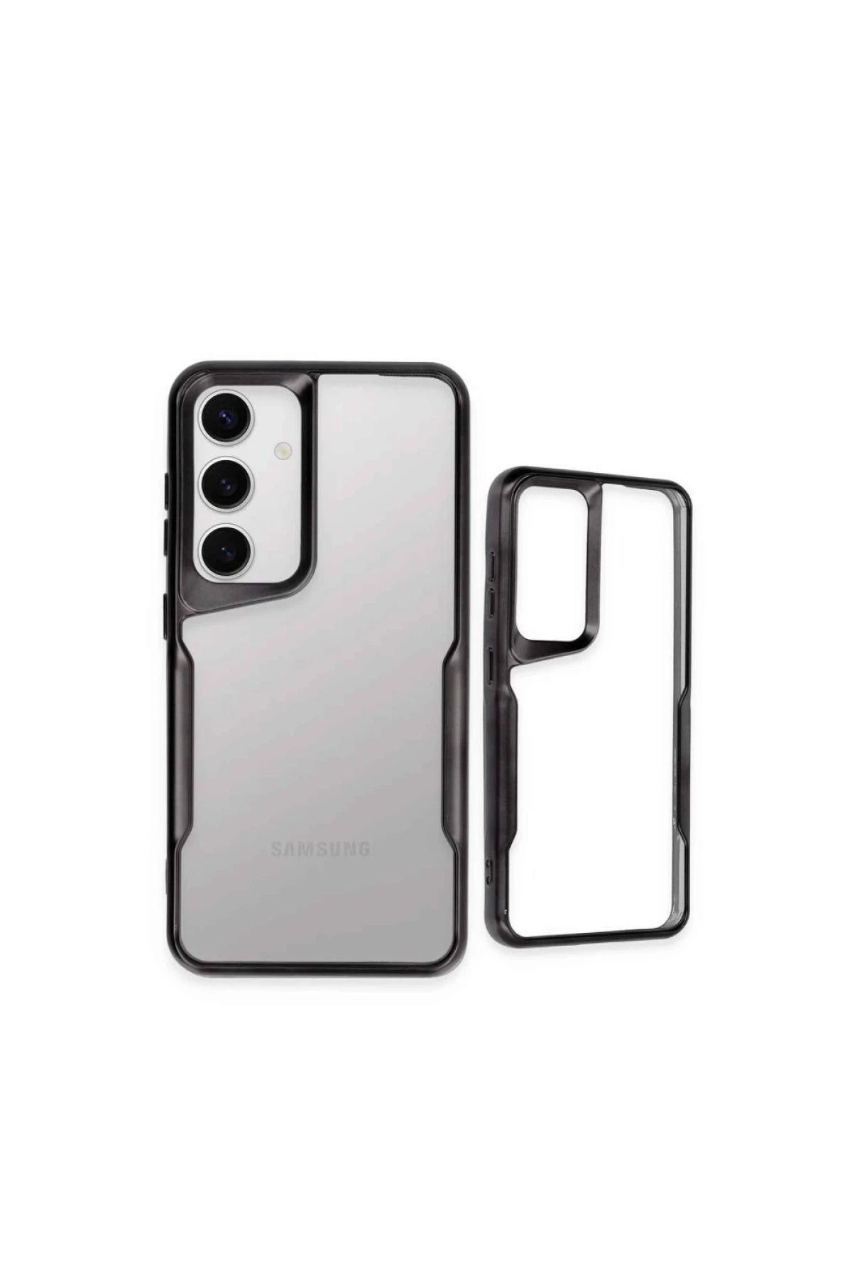 NewFace Samsung Galaxy A35 5G Kılıf Boyi Silikon Kapak - Gümüş BSTMY