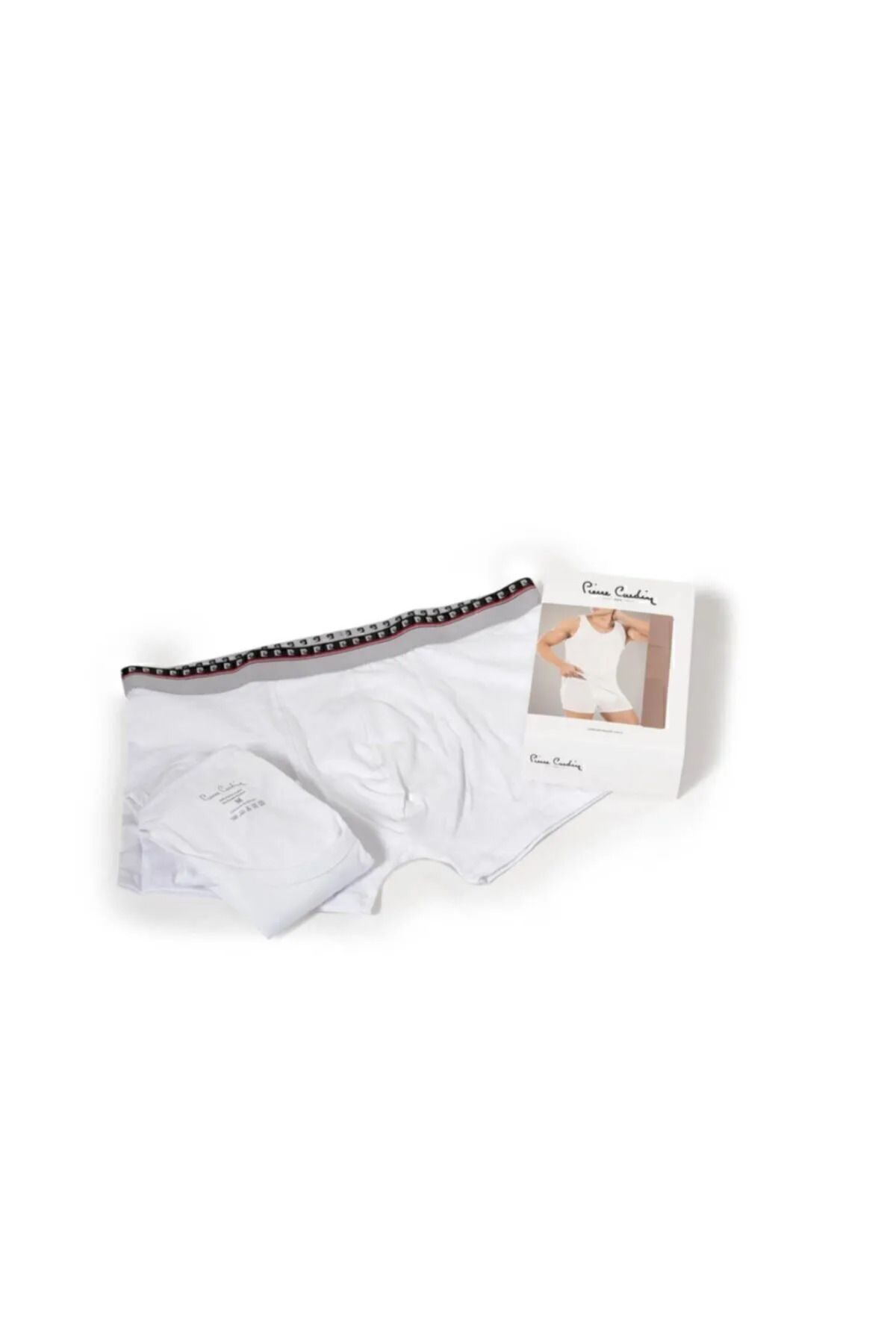 Pierre Cardin Likralı Pamuklu Atlet & Boxer Set S2.Q.TK.6K.R1