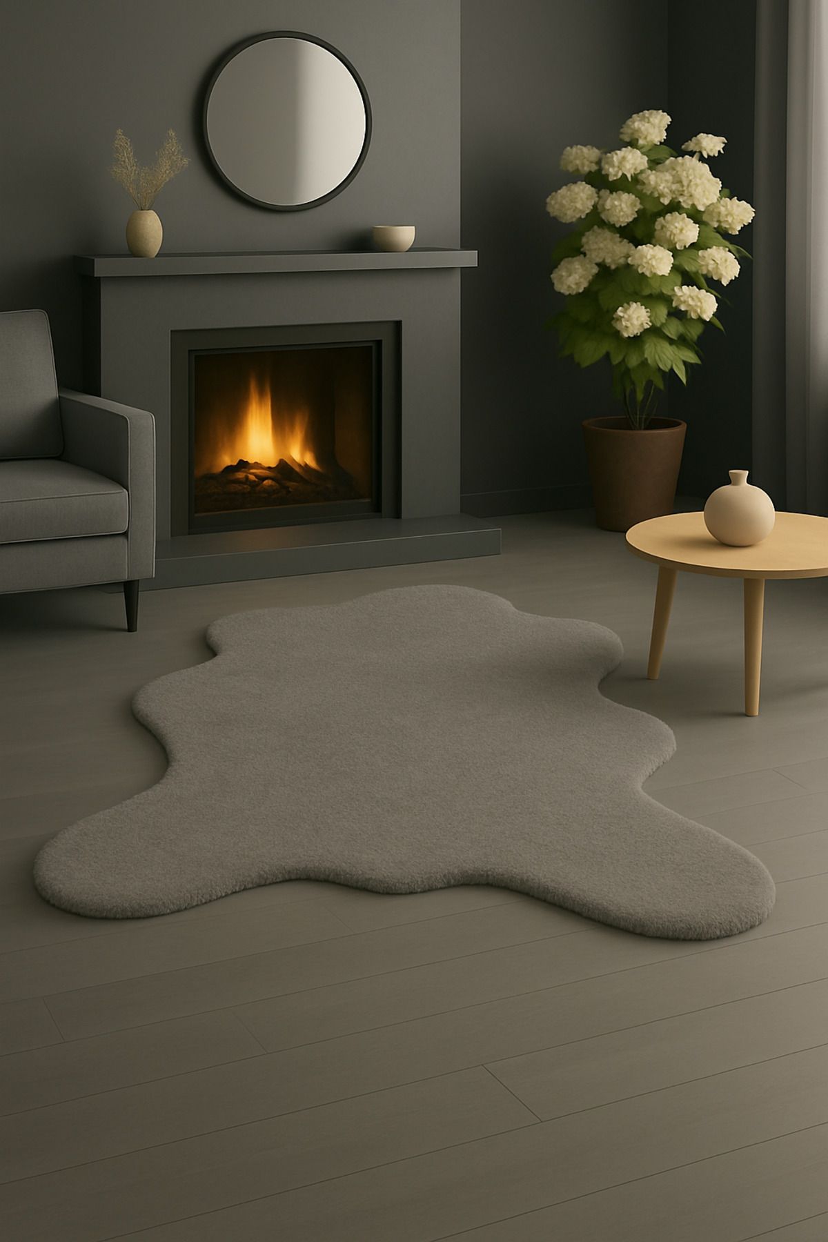 KEVLİNE Kevline Home Kaymaz Taban Post Halı Modern Salon Koridor Mutfak Halısı