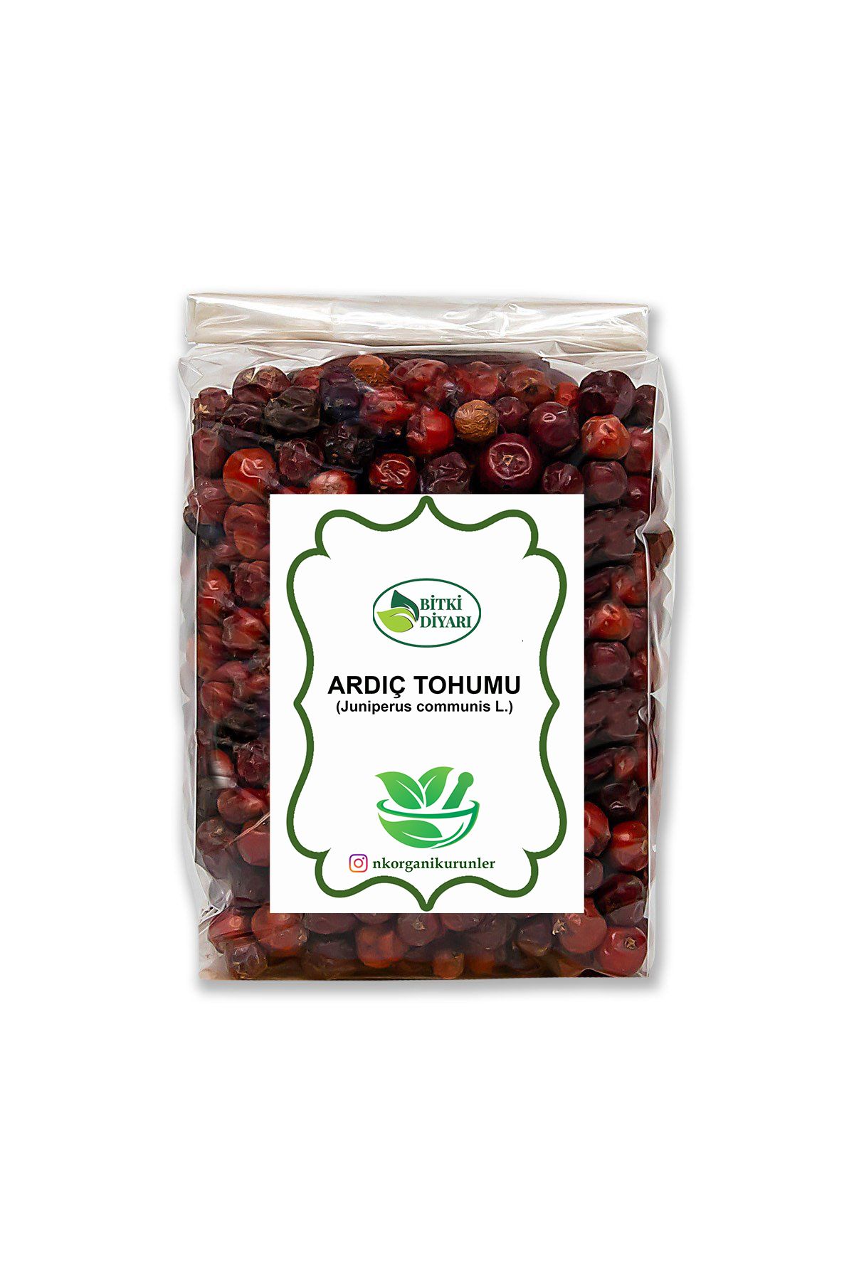 nk organik Ardıç Tohumu Kırmızı 50gr