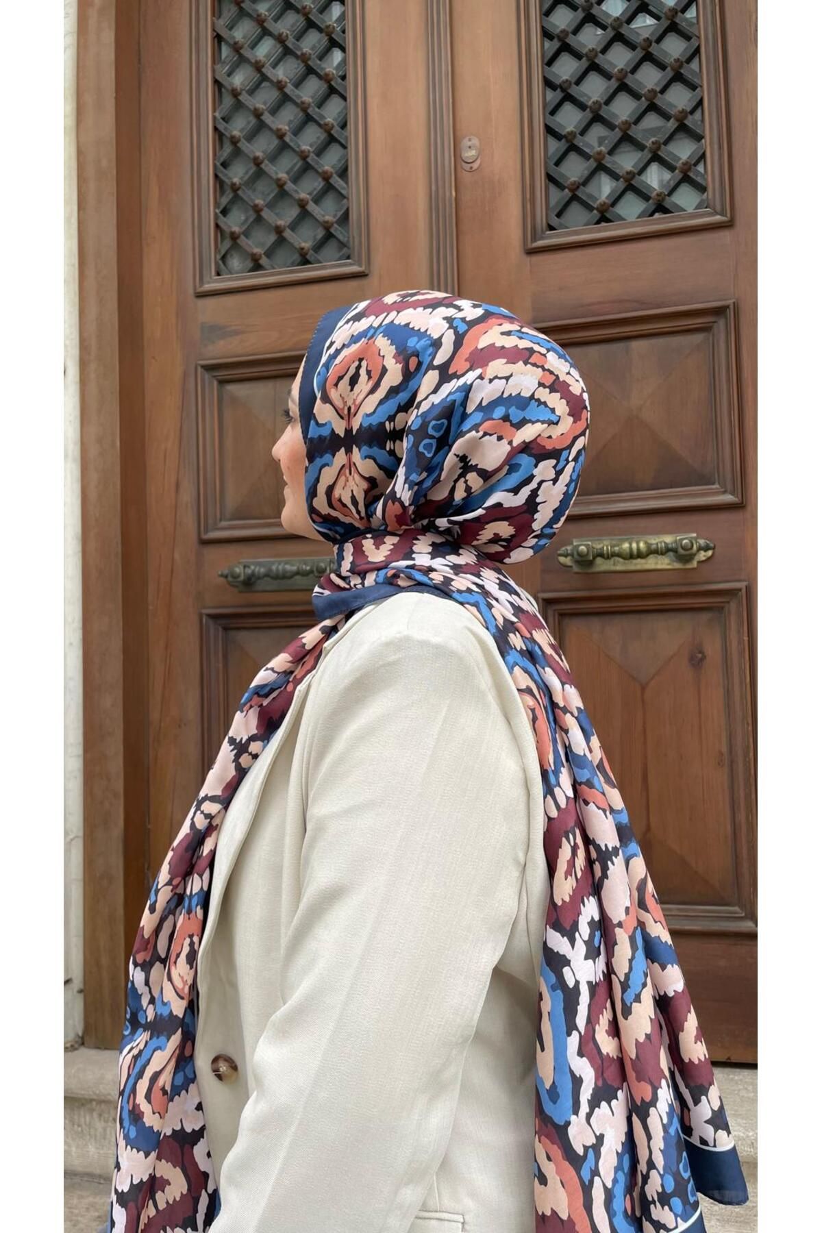 ELVİN SCARFS Etnik Desen Soft Şal