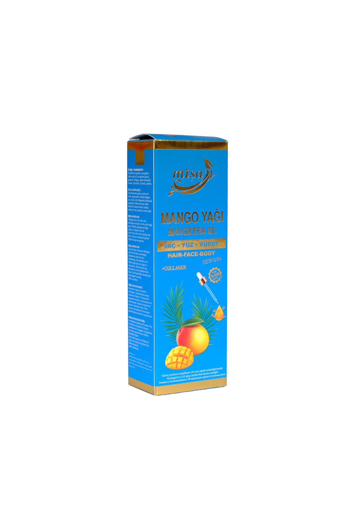 ALVİT Misa Saç Ve Vücut Yağı Mango 100Ml