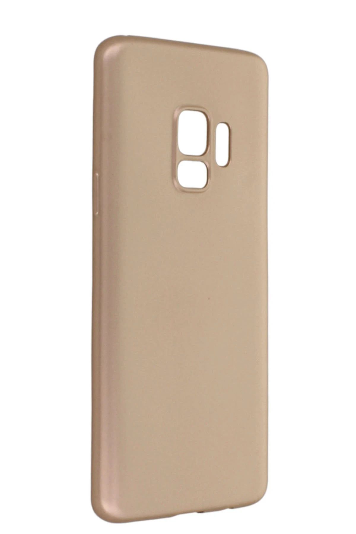 NewFace Samsung Galaxy S9 Kılıf First Silikon - Gold WLZOR
