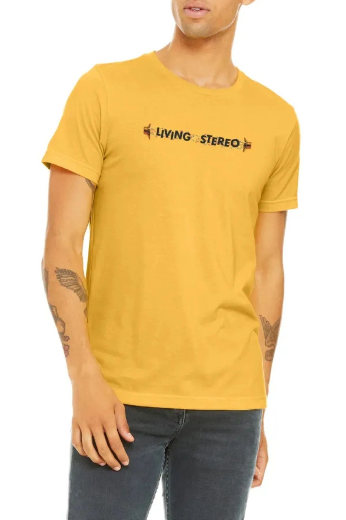 FeaR LeeS Living Stereo Baskılı Oversize T-shirt