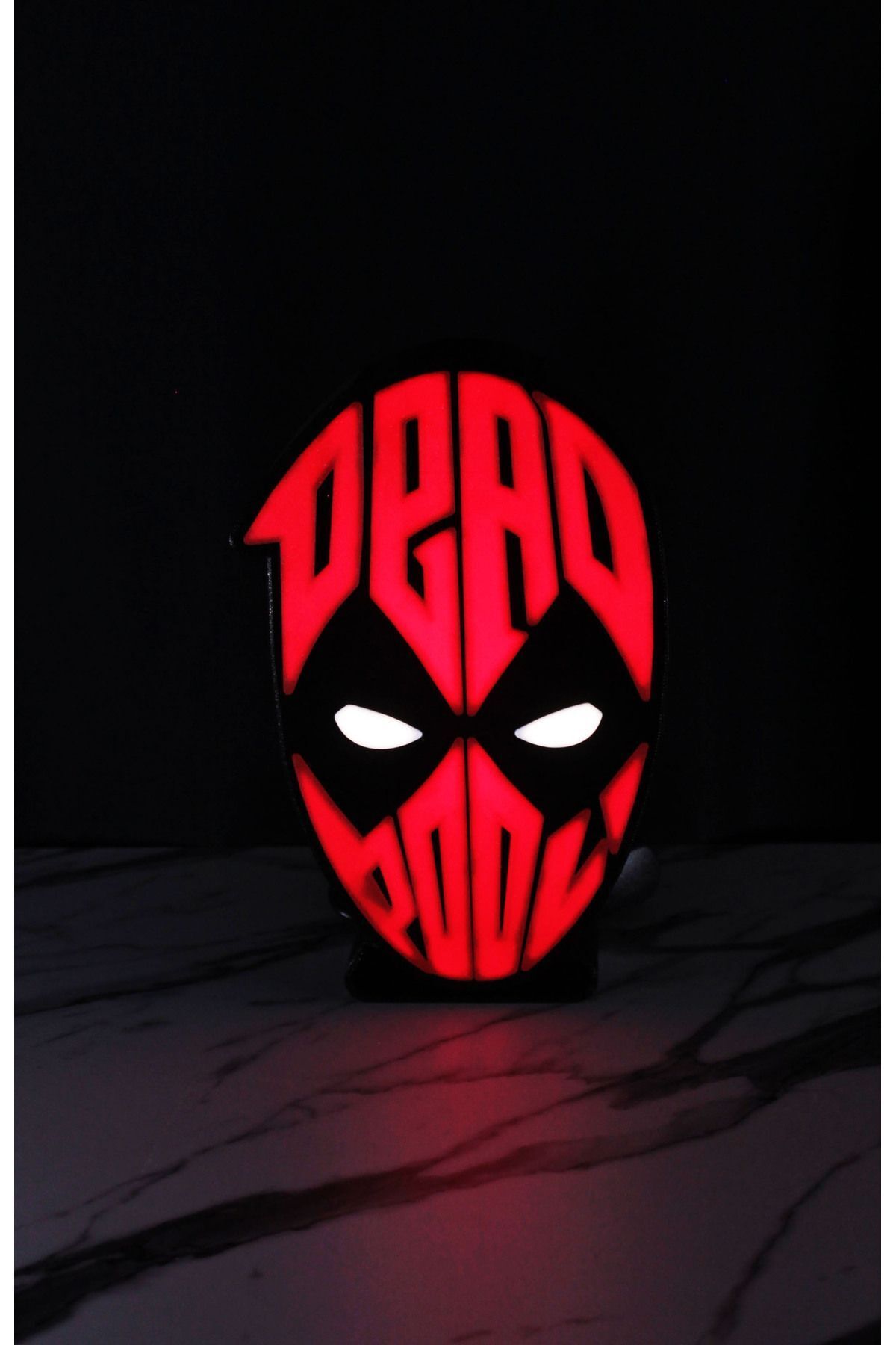 USKWORKSHOP Deadpool 3D Gece Lambası