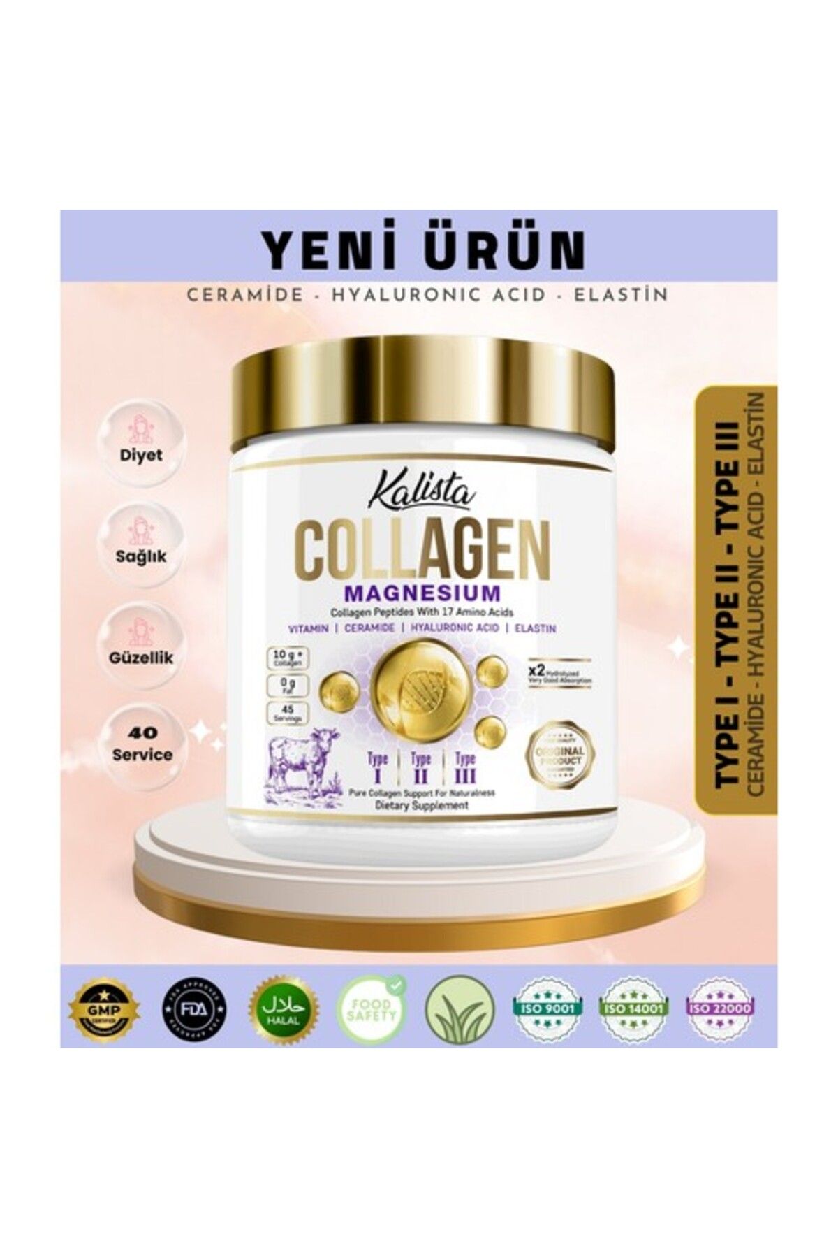 Nurse Harvey's Kalista Collagen Seramid Elastin