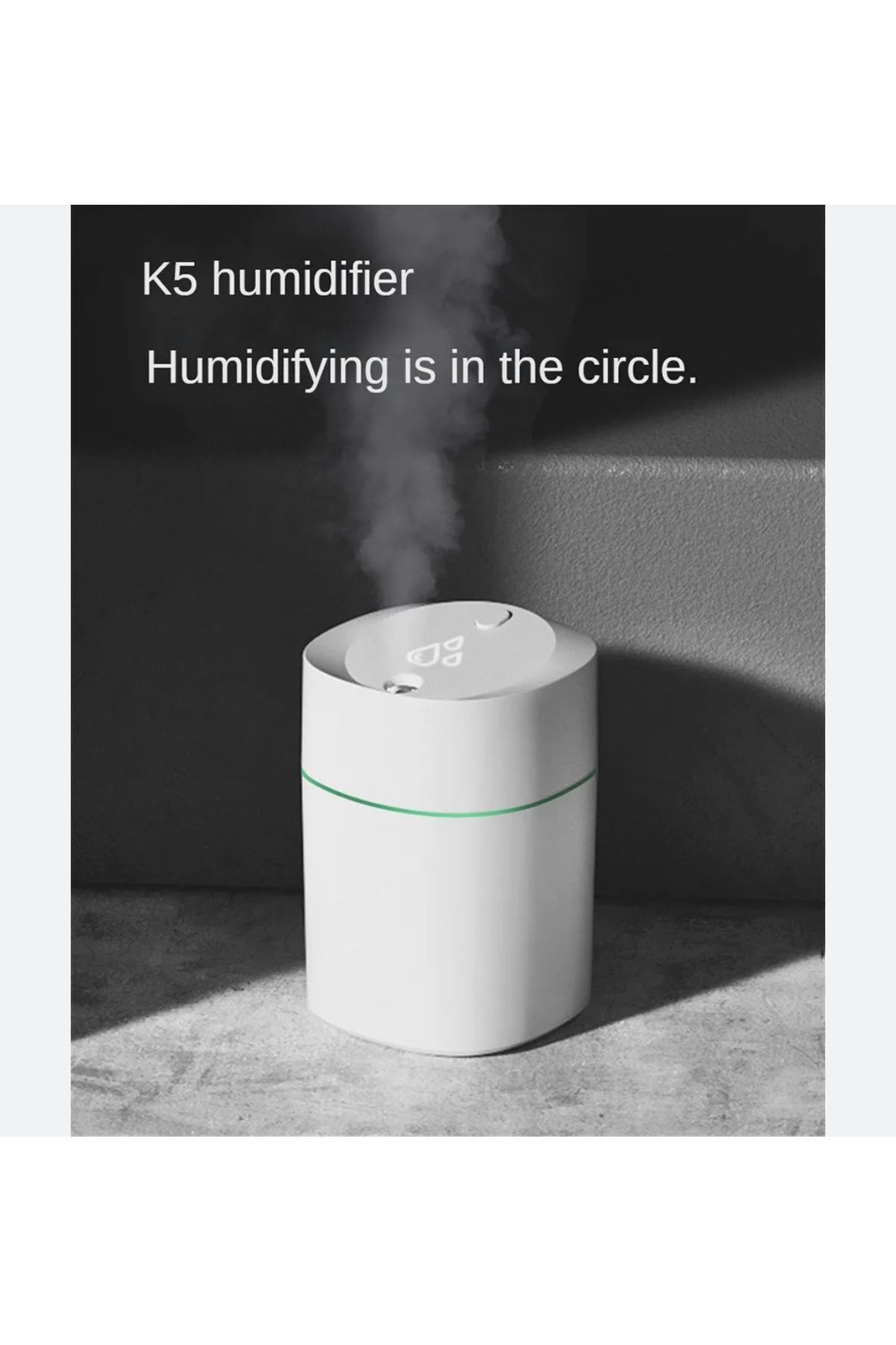 BGA Humıdıfıer USB hava nemlendirici 200ml buhar makinesi Led ışıklı gece lambası
