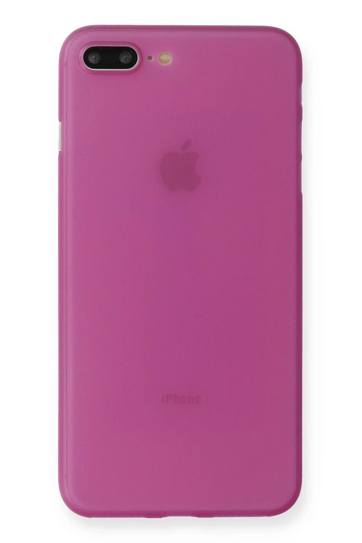 NewFace iPhone 7 Plus Kılıf PP Ultra İnce Kapak - Pembe BSTMY