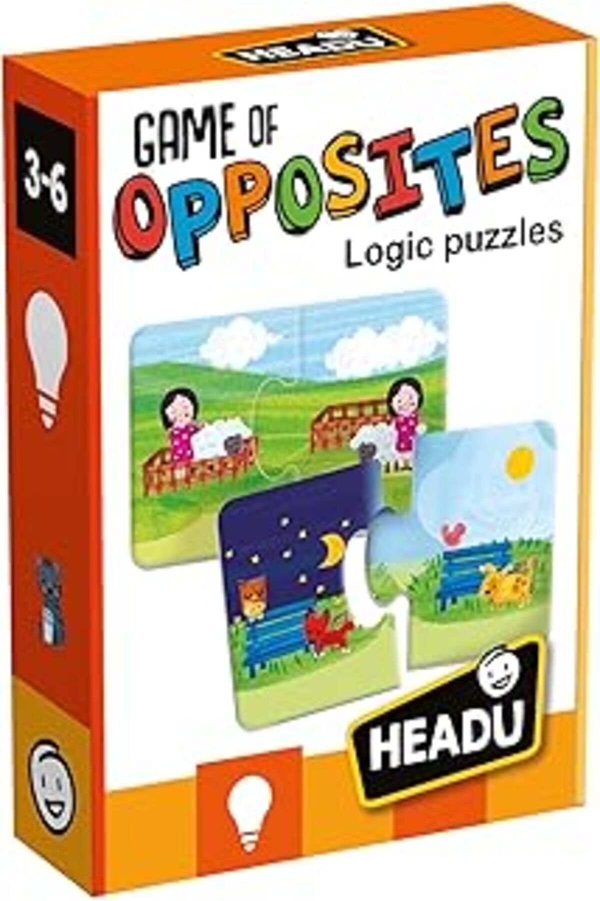 robotrend Headu Game Of Opposites Puzzle