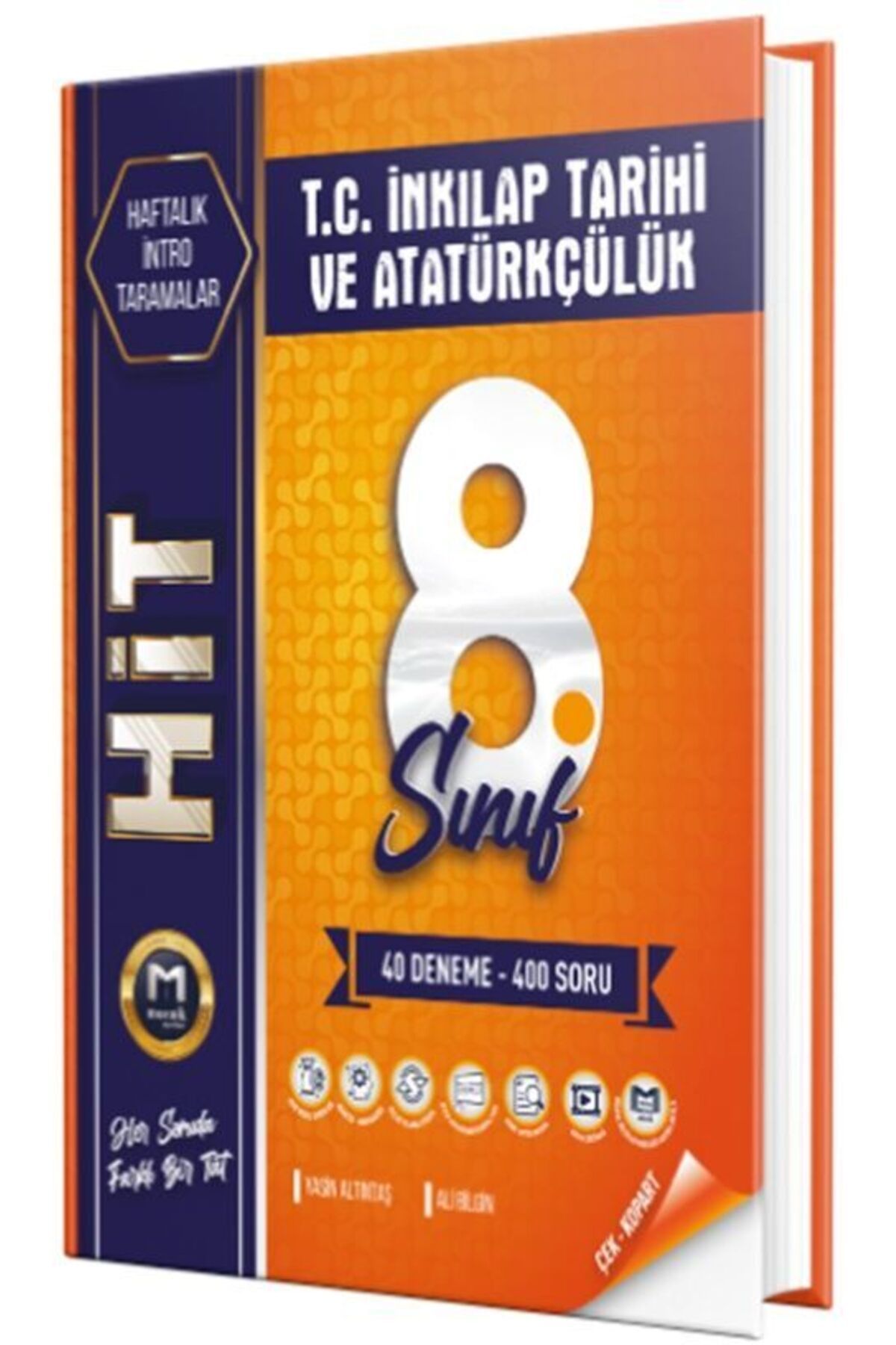 Mozaik Yayınları Mozaik Yayınları 8. Sınıf T. C. İnkılap Tarihi ve Atatürkçülük İntro Hıt 40 Deneme