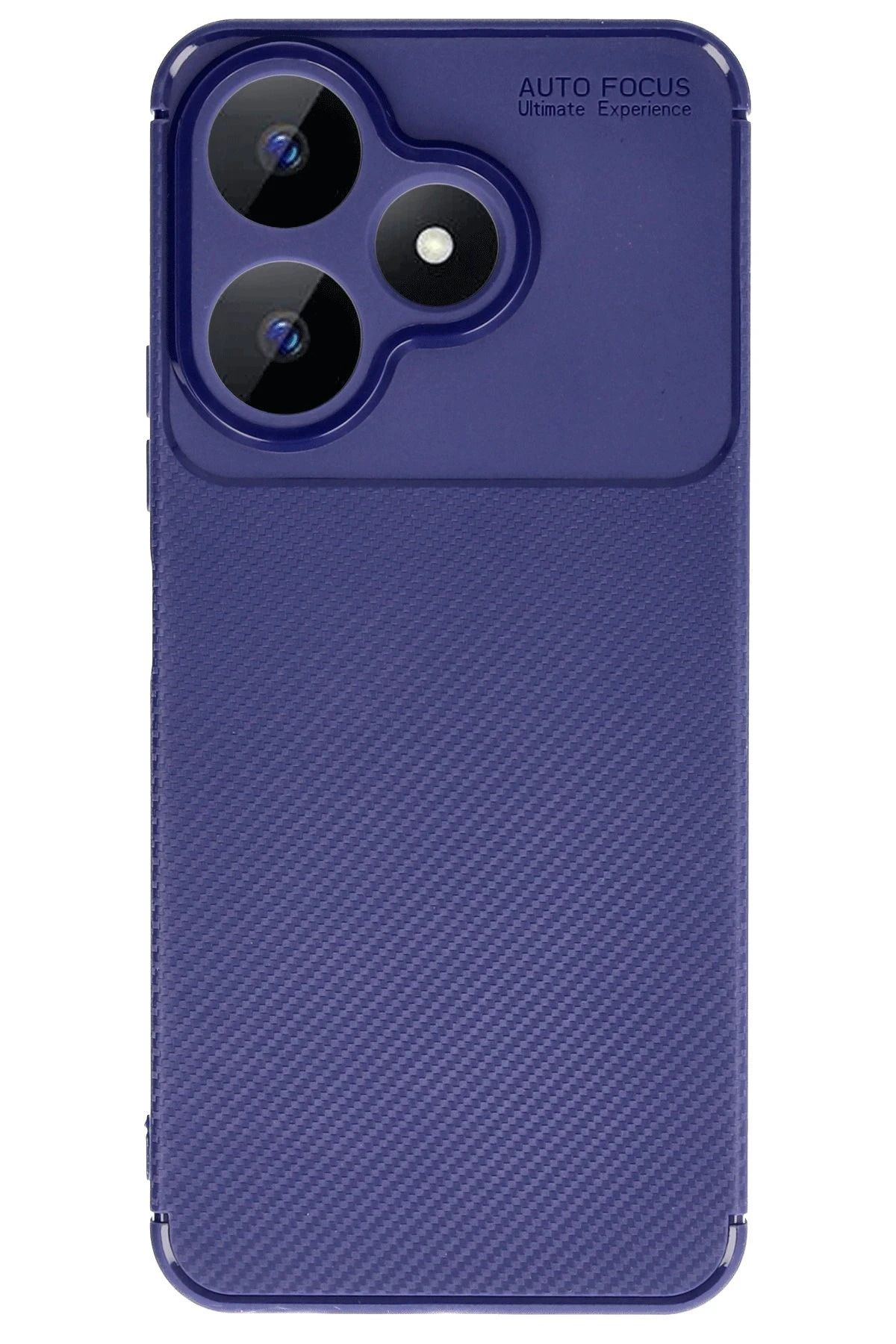 NewFace Xiaomi Redmi 13 4G Kılıf Auto Focus Karbon Kapak - Lacivert WLZOR