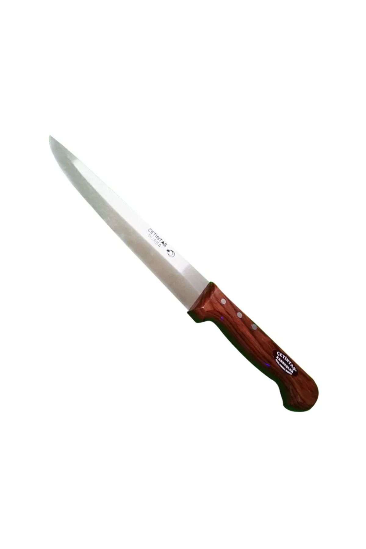 Miracle Omni Bıçağı No:3, 18 Cm, Ahşap Gül Sap