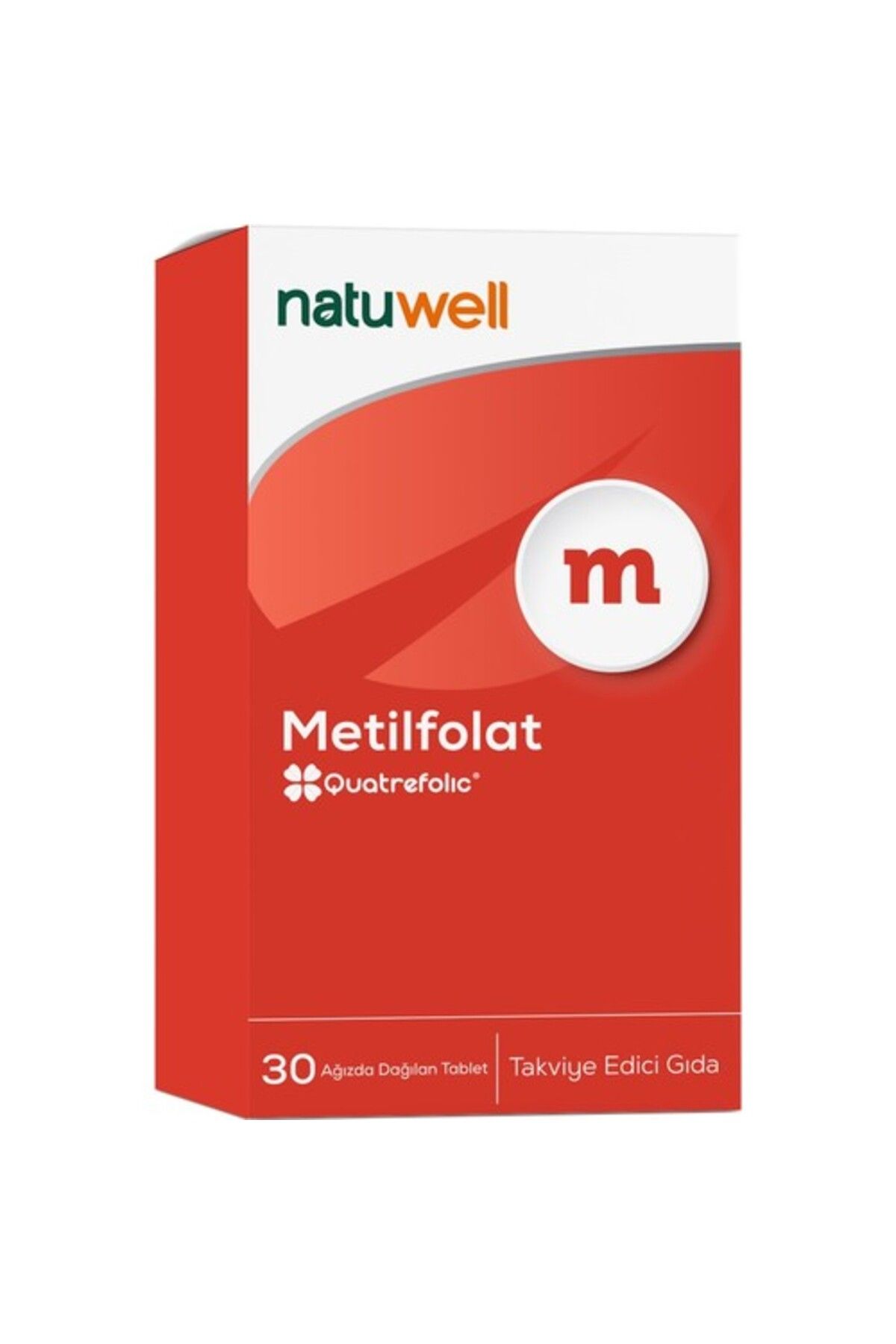 Natuwell Metılfolat Odt 30 Tb