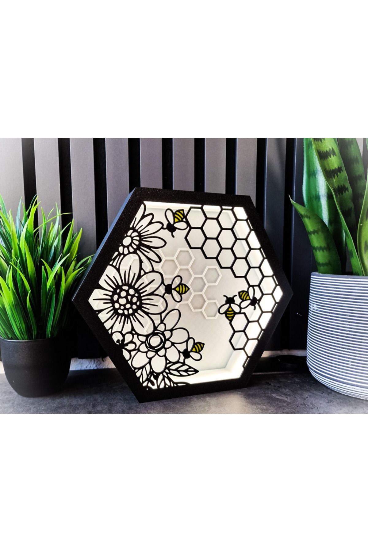 ER3DEM Papatya LED Light Box – Şık ve Aydınlatmalı Tasarımlar
