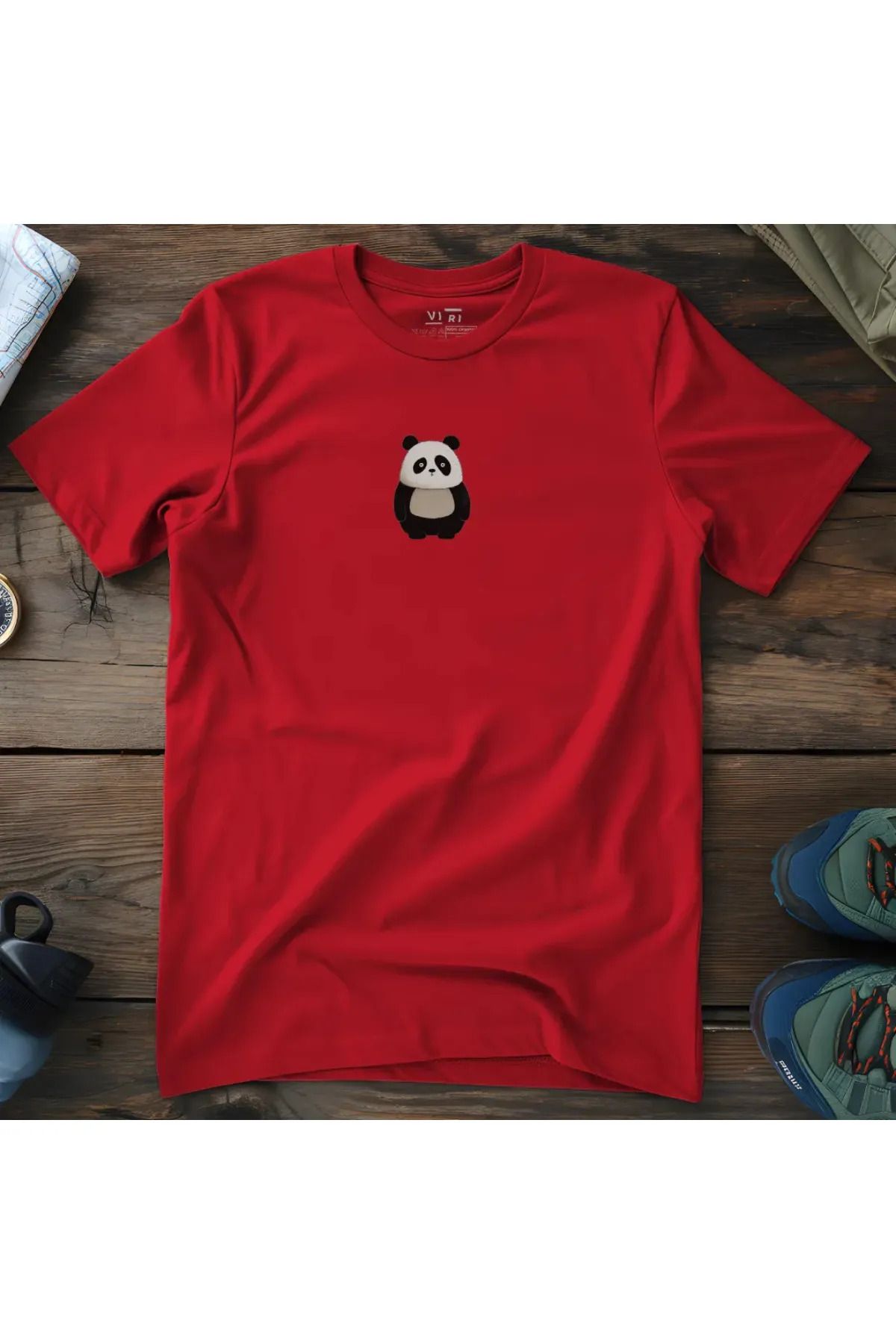 FeaR LeeS Panda Baskılı Oversize T-shirt