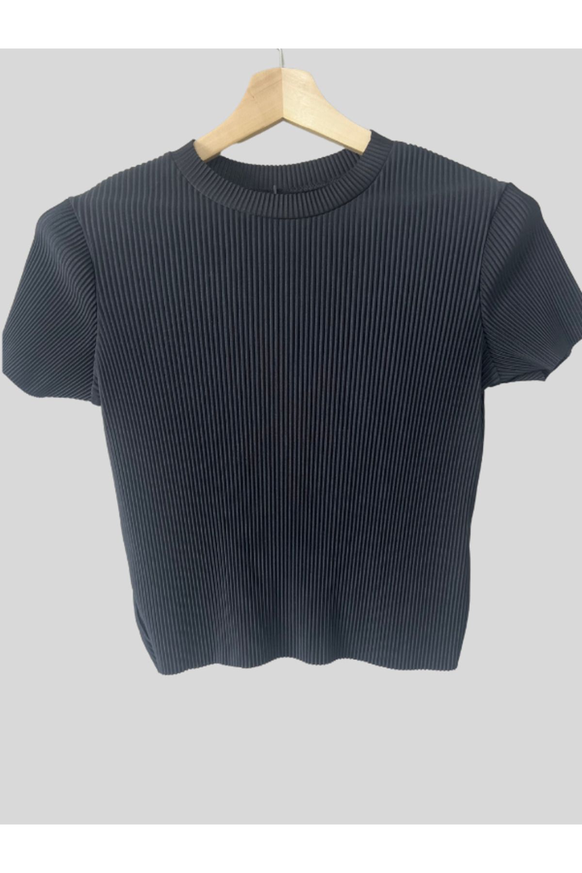 Robin Fitilli Zigzag Desenli T-shirt