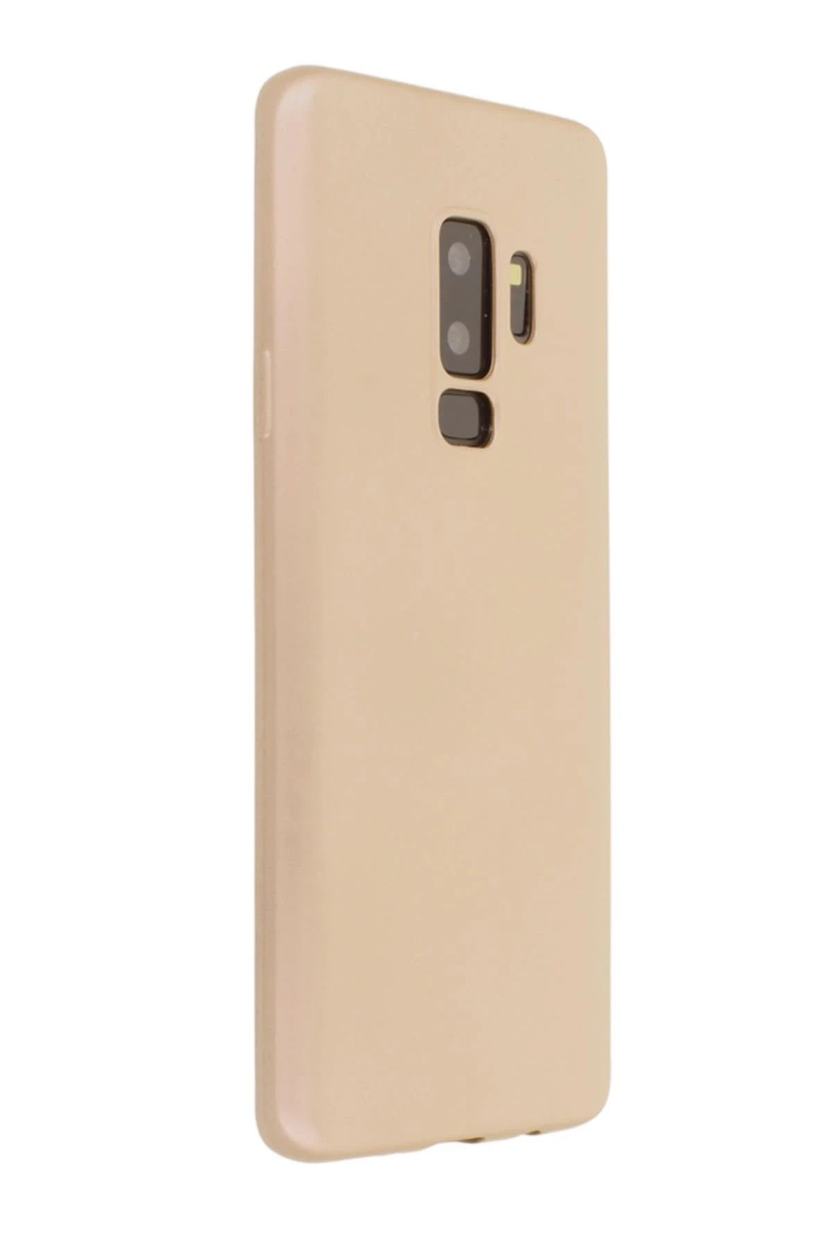 NewFace Samsung Galaxy S9 Plus Kılıf First Silikon - Gold NRMSA