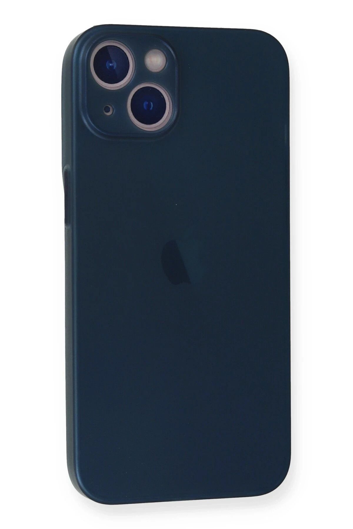 NewFace iPhone 14 Kılıf PP Ultra İnce Kapak - Mavi BSTMY