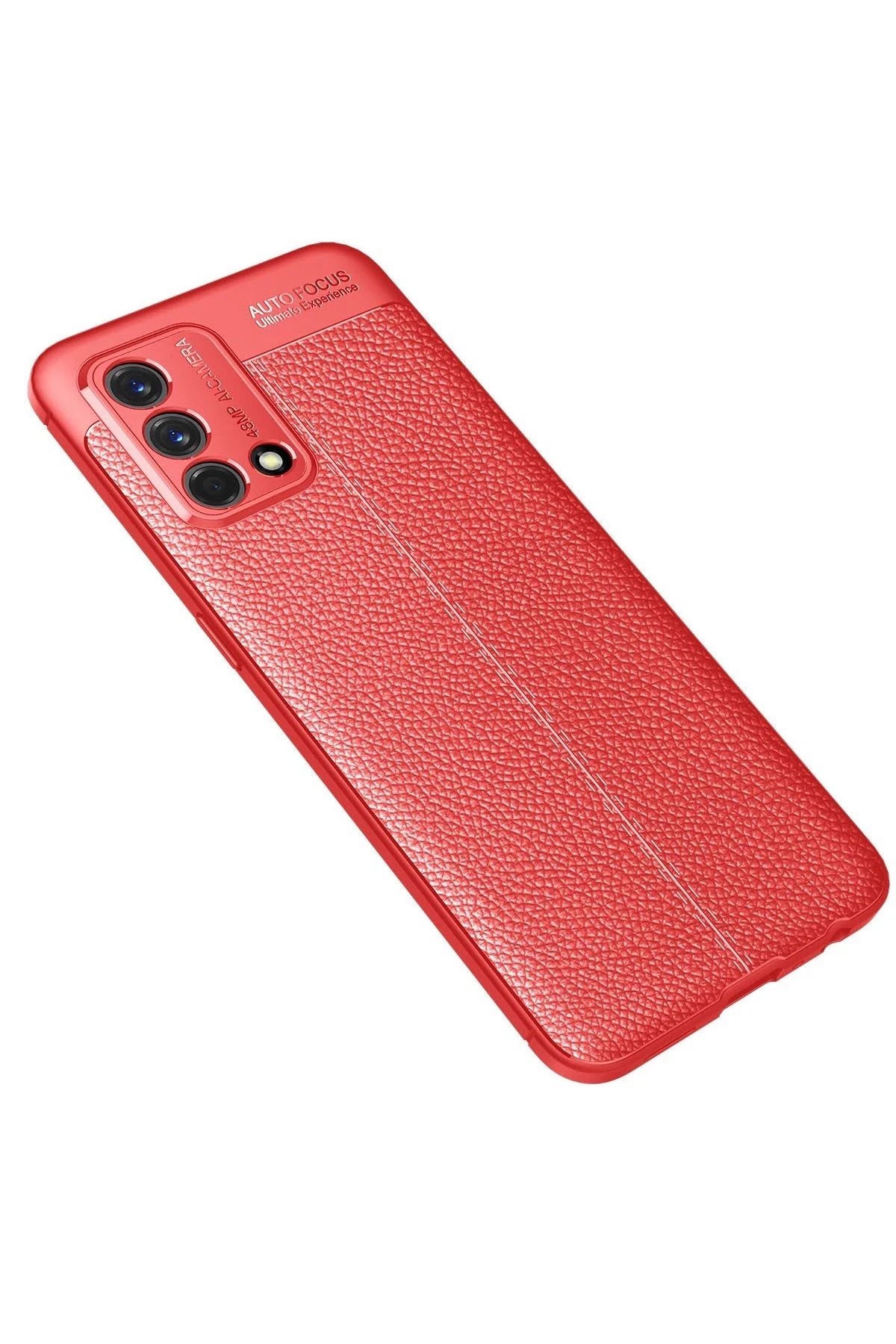 NewFace A74 4G Kılıf Auto Focus Kapak - Kırmızı SVLRS