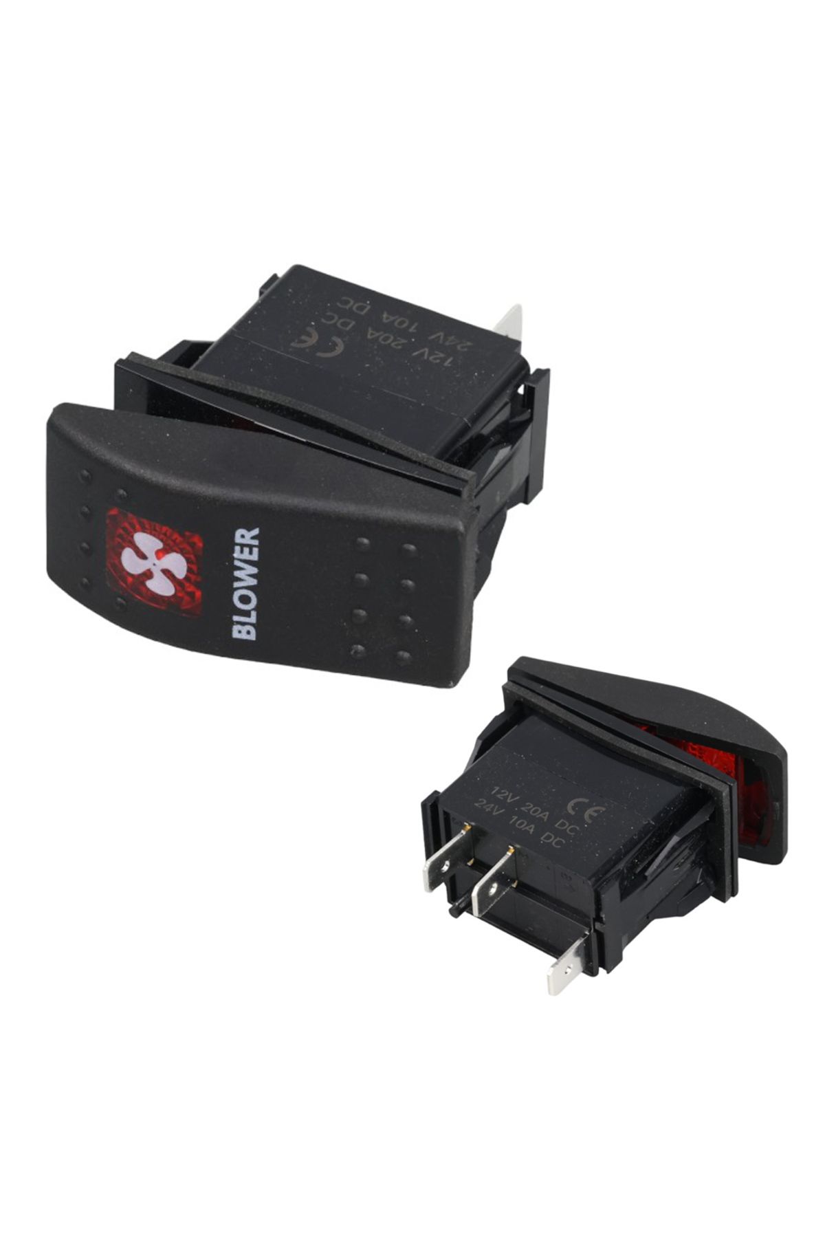 robotrend Havalandirma Işikli 3P On-Off 12-24V Marin Switch (Ic-134M-S13)