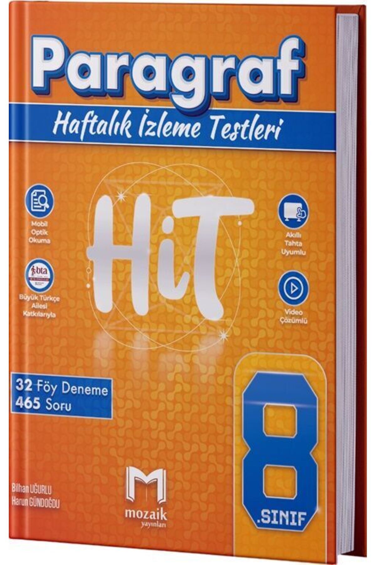 Mozaik Yayınları Mozaik Yayınları 8. Sınıf Paragraf HİT 32 Deneme