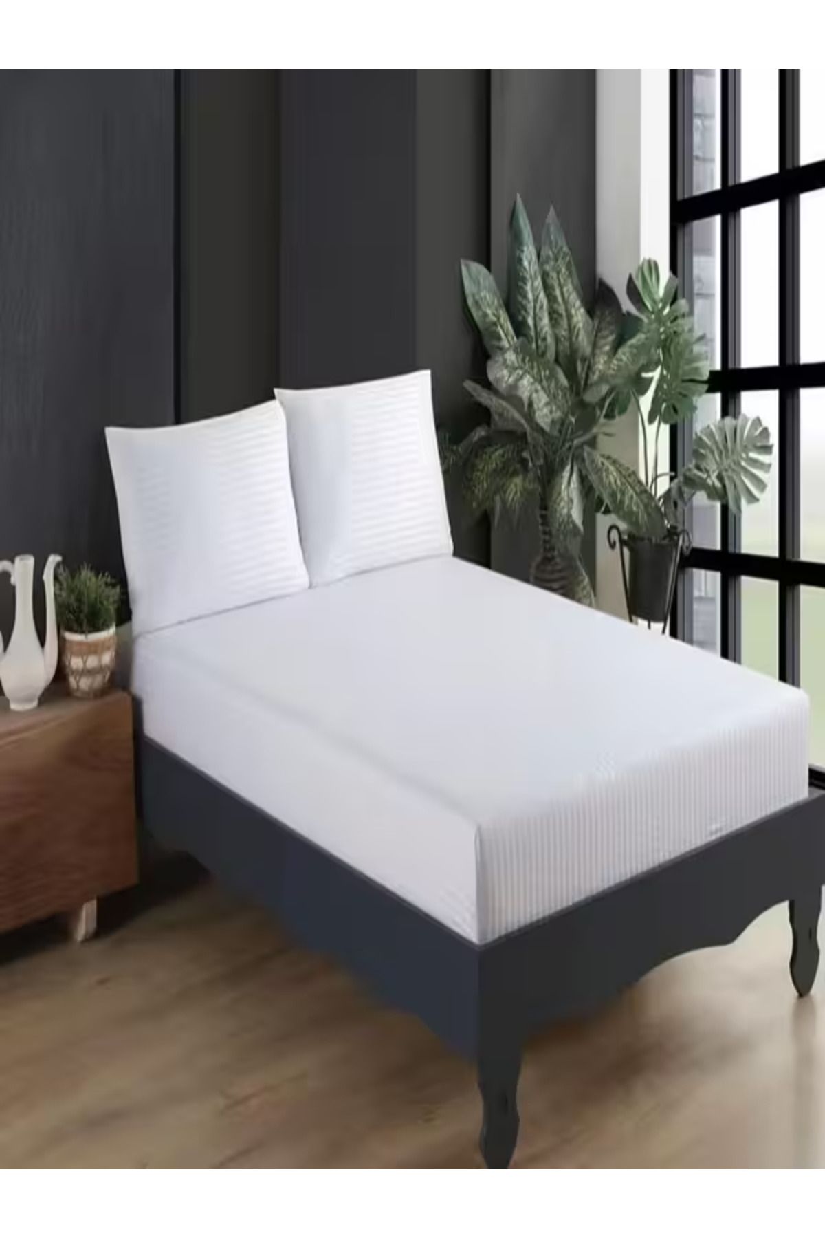 PREMIUM SATİN ÇİFT KİŞİLİK LASTİKLİ ÇARŞAF