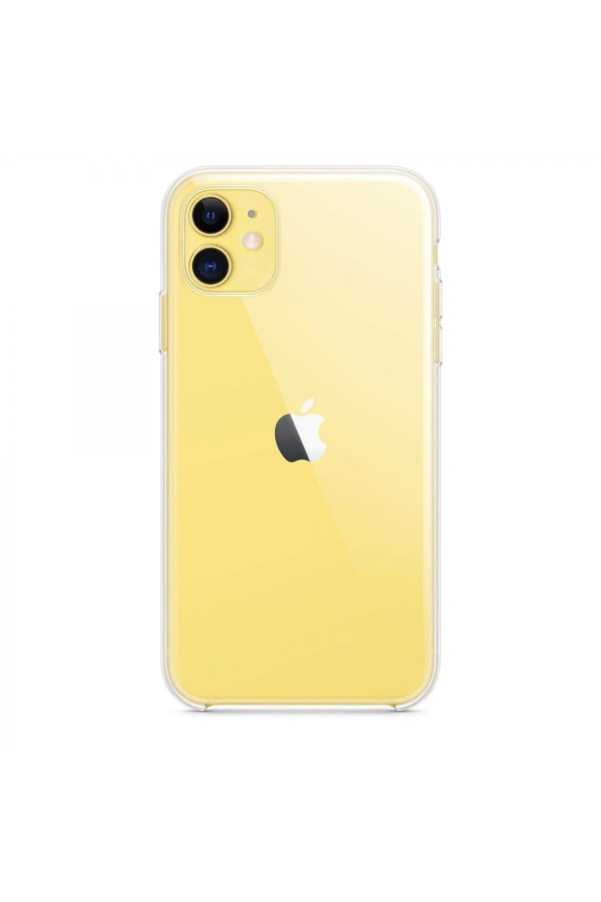 NewFace iPhone 11 Kılıf Lüx Şeffaf Silikon BSTMY