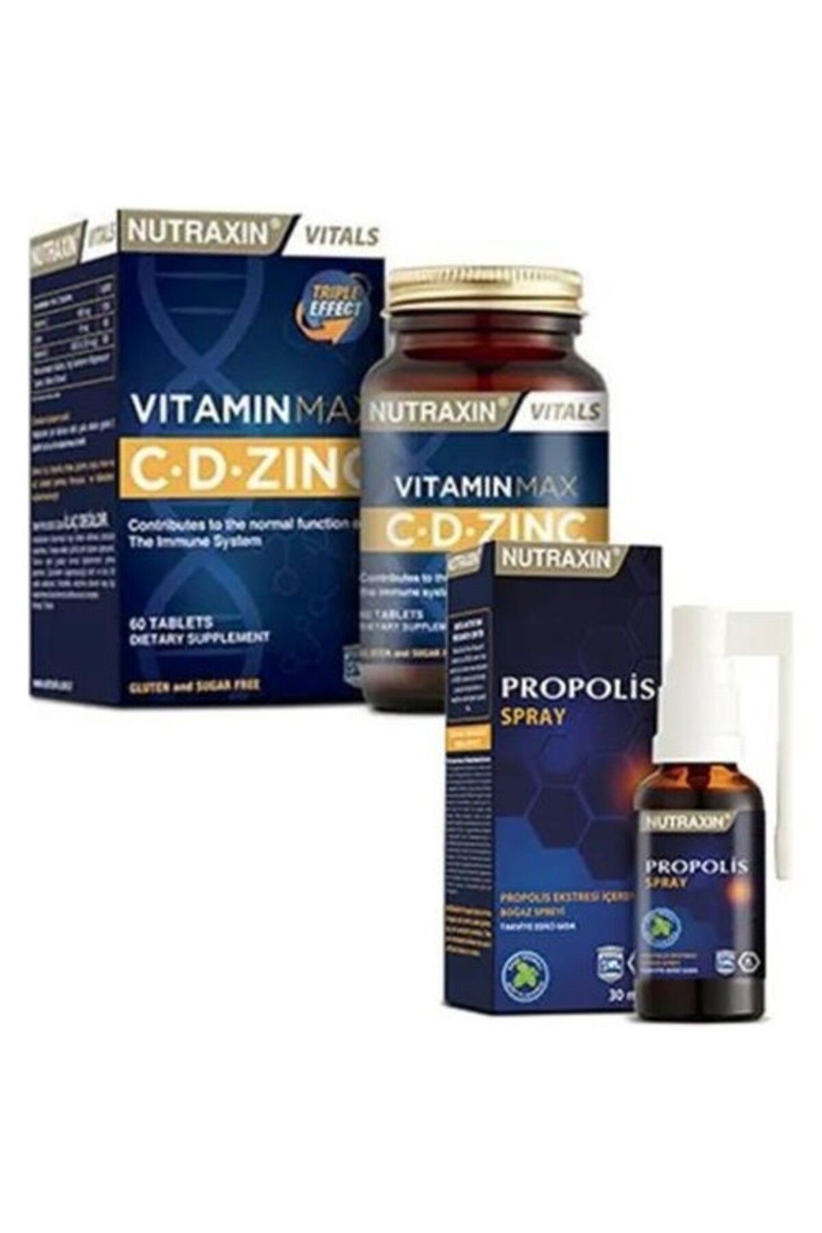 Nutraxin Nutraxın C-D-Zınc+Propolıs Hed
