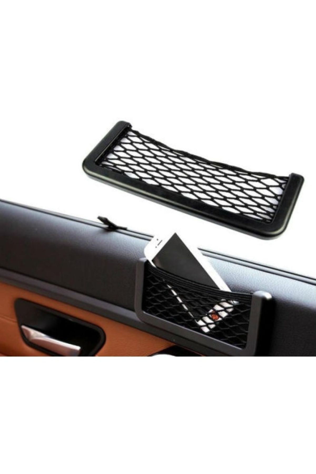 noip Telefon Tutucu Torpidoya Yapışan File 15*8 Cm (7474)