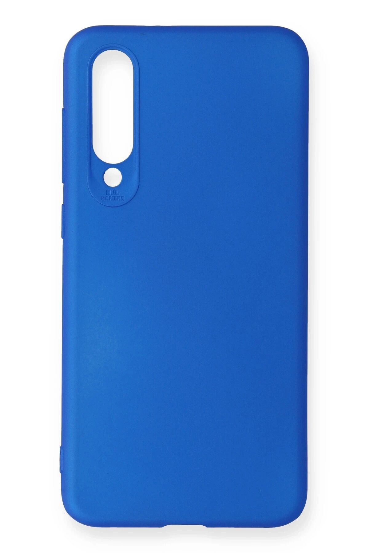 NewFace Xiaomi Mi 9 SE Kılıf First Silikon - Mavi BSTMY