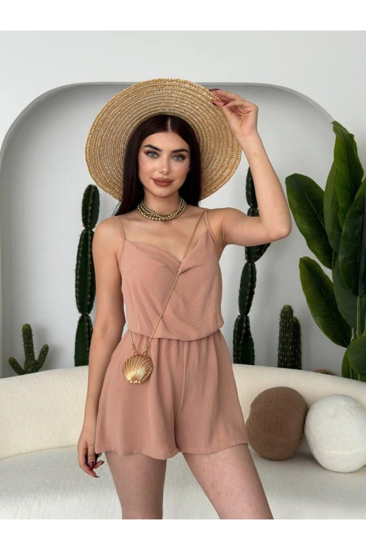 ARUZ MODA Agnes Sırt Detay Bluz