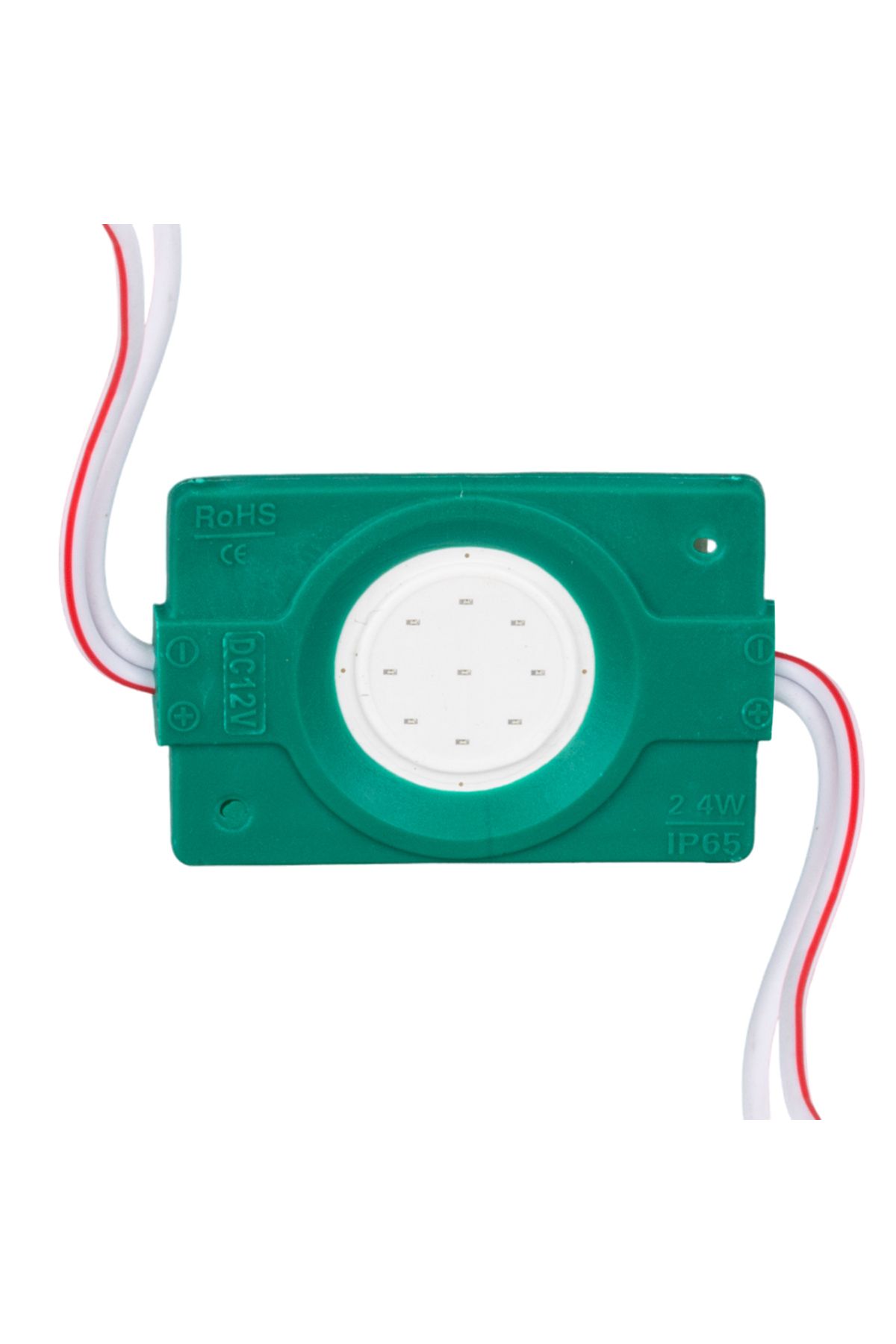 robotrend Modül Led 12V 2.4W Yeşil Cob 40X22 Mm