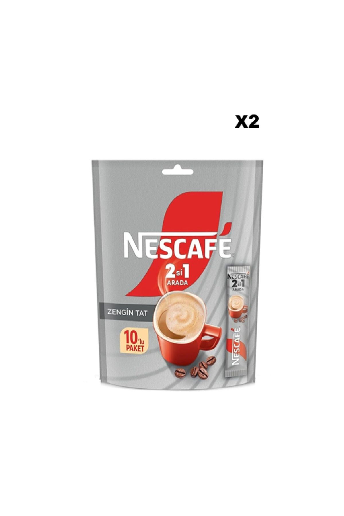 Nescafe 2si 1 Arada 10'lu Paket X 2 Adet